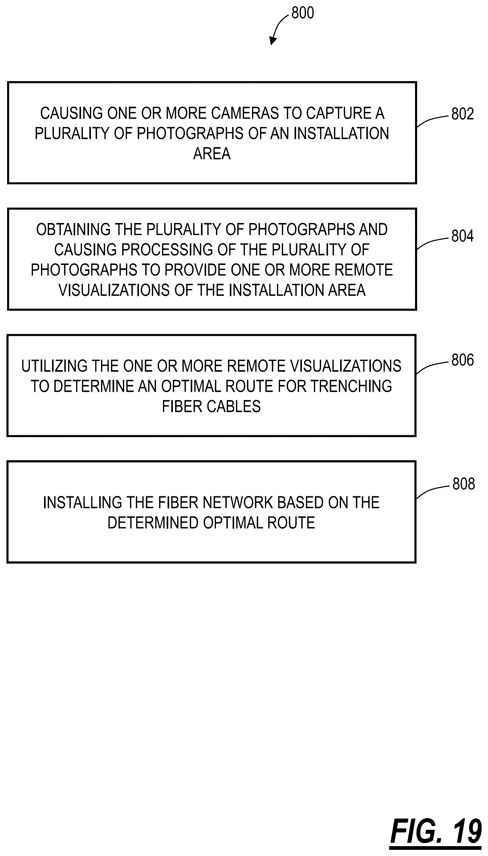 Patent US12619043 Figure 16 – Systems and methods for utilizing remote visualization for installing fiber networks