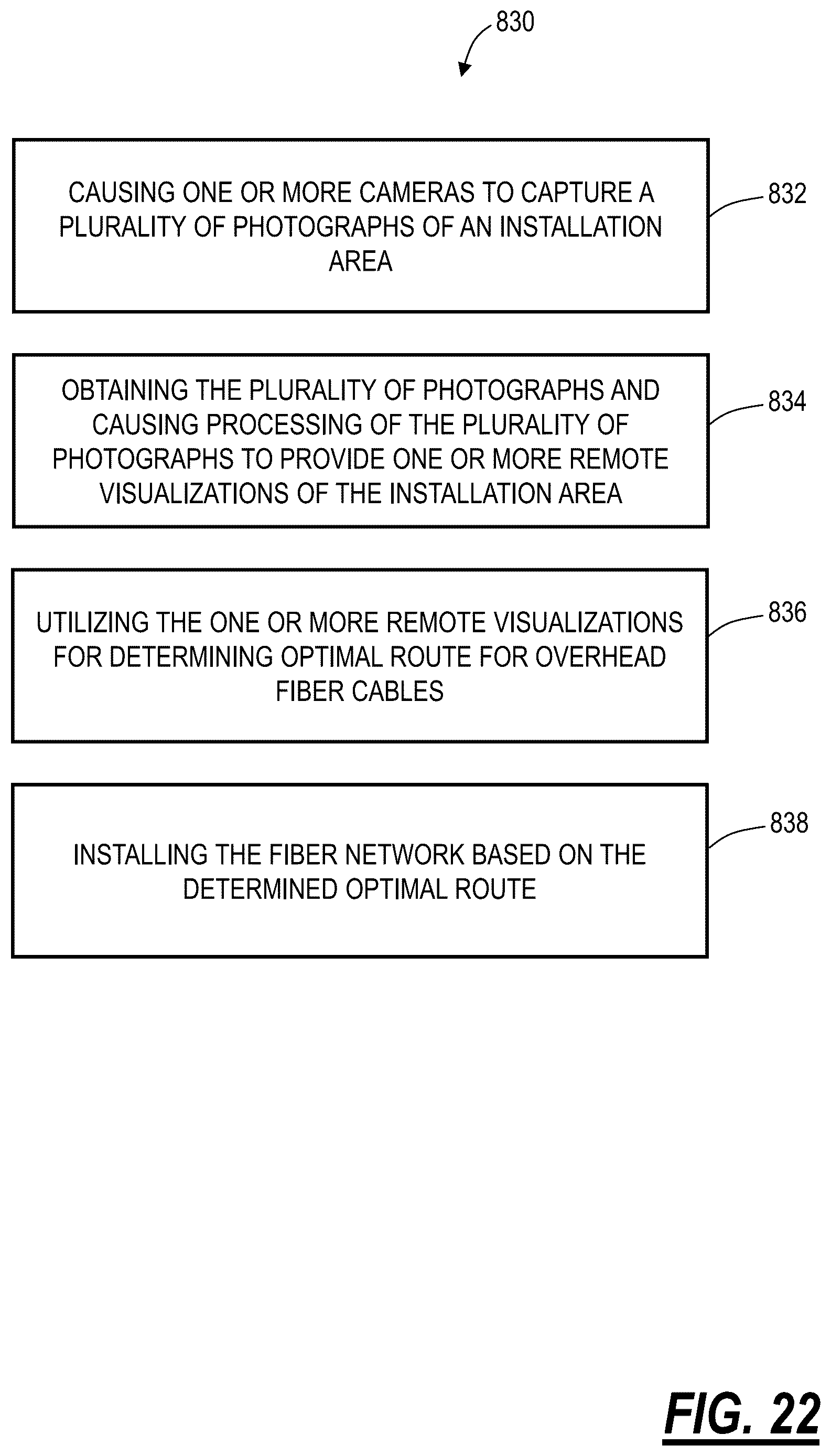 Patent US12619043 Figure 19 – Systems and methods for utilizing remote visualization for installing fiber networks