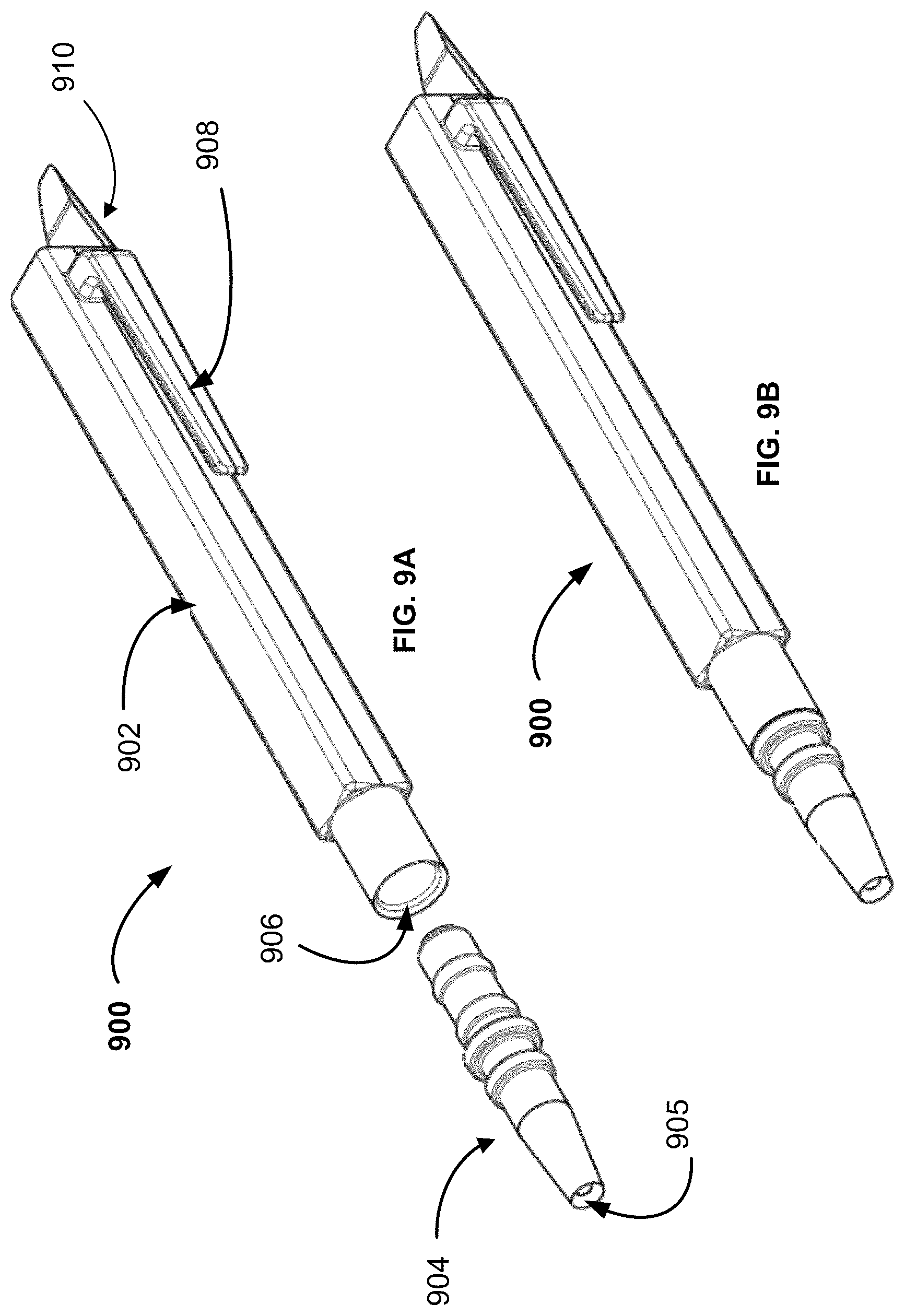 Patent US12619044 Figure 9 – Optical fiber routing tool