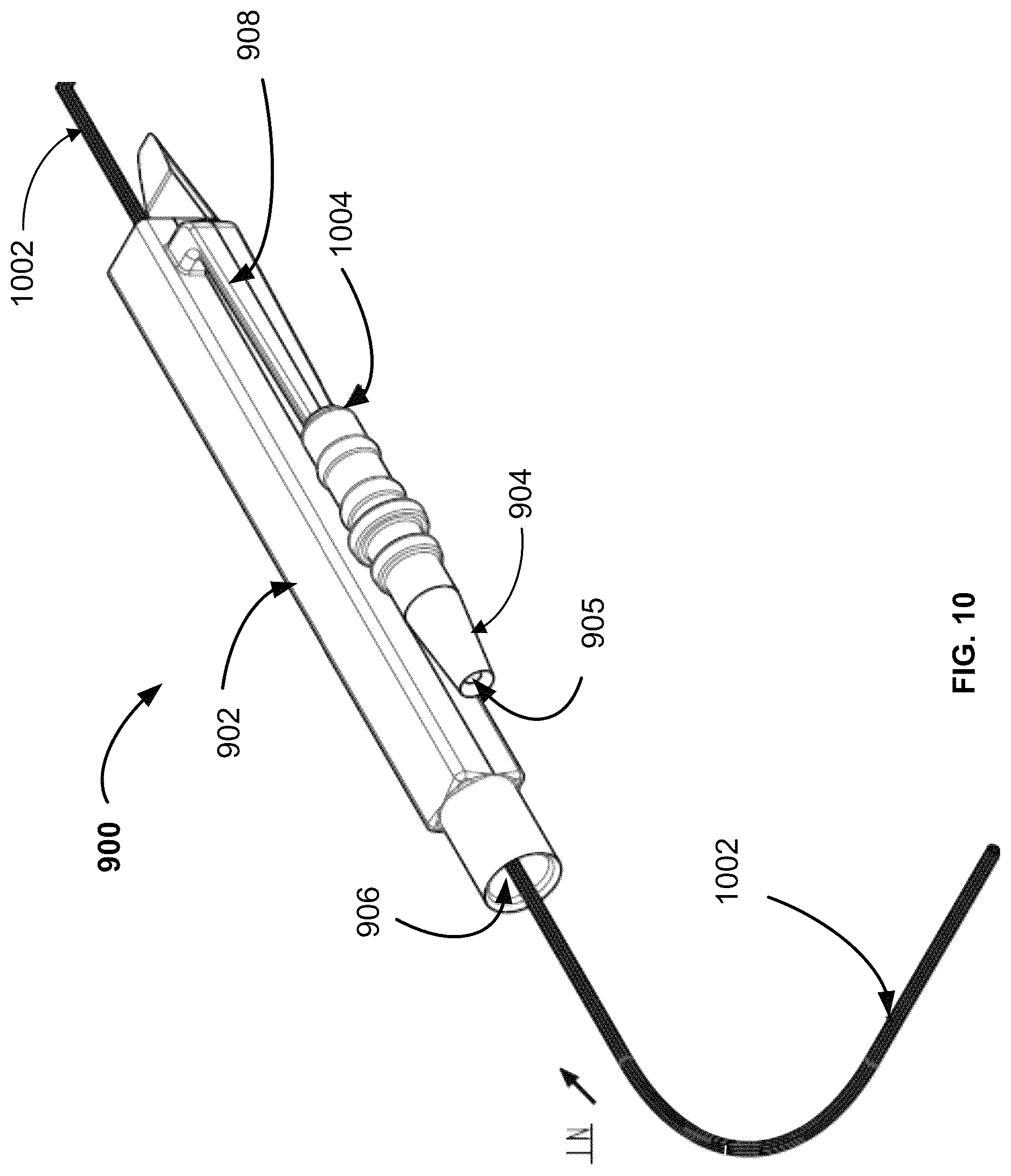 Patent US12619044 Figure 10 – Optical fiber routing tool