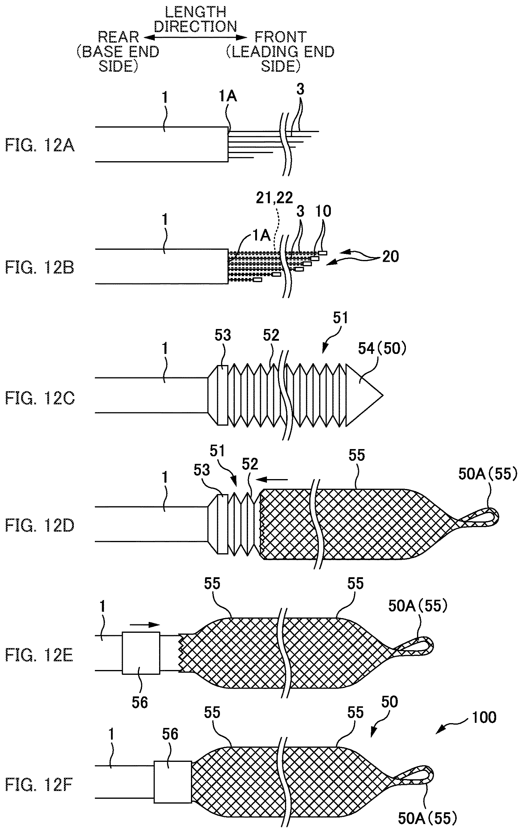 Patent US12619045 Figure 12 – Efficient alignment structure for multiple connectors branching from a single optical cable