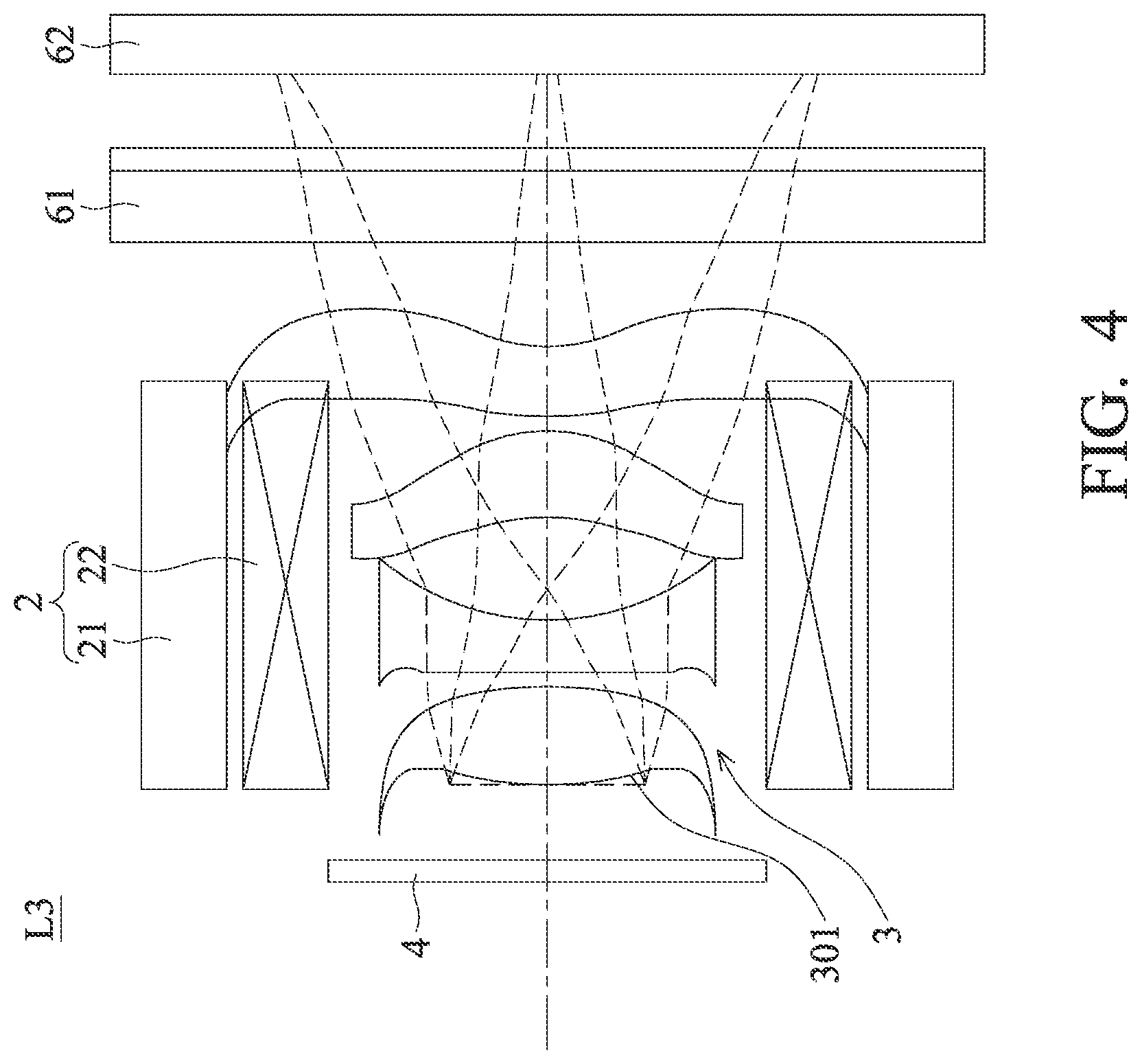 Patent US12619046 Figure 7 – Optical system