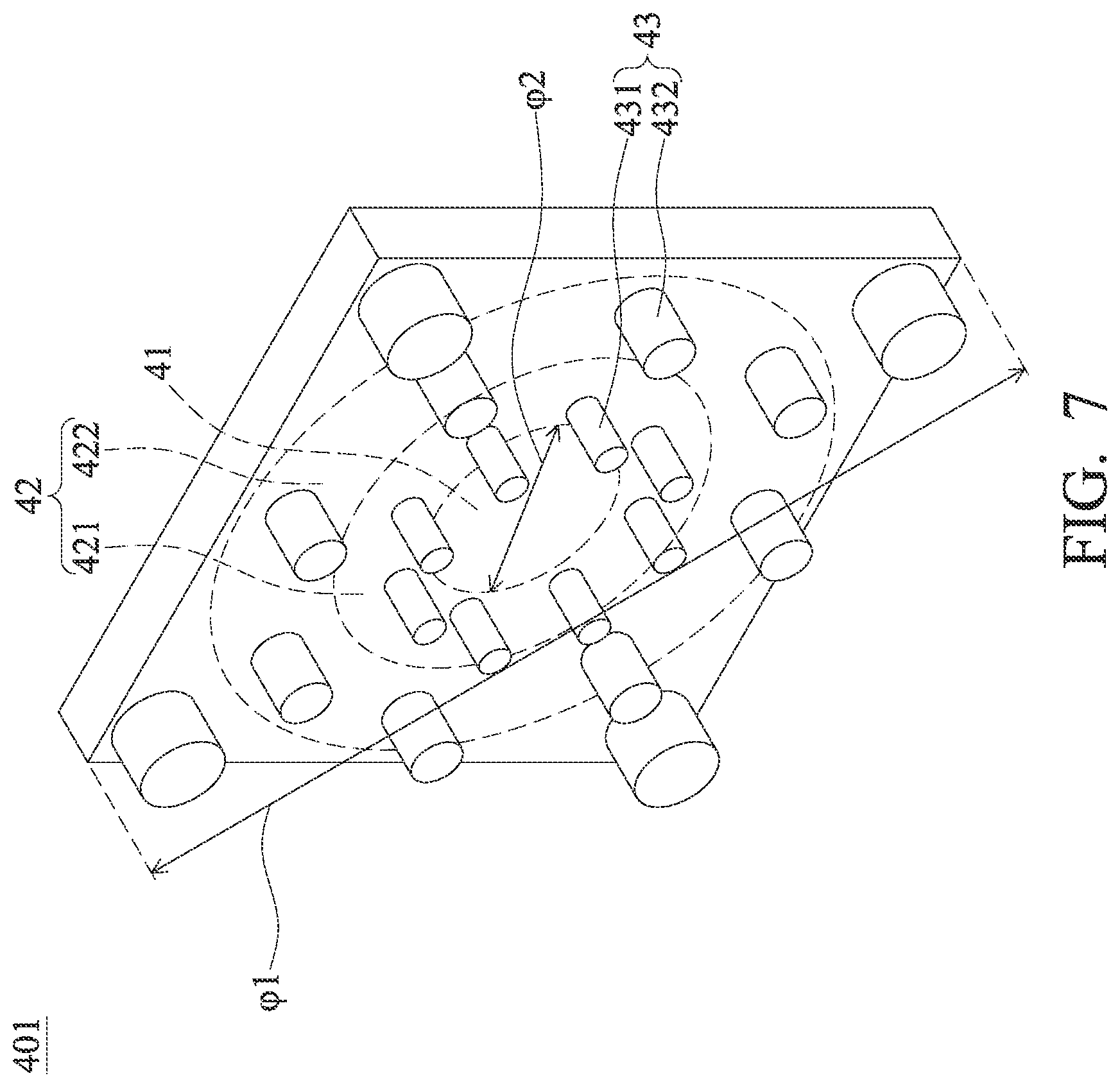 Patent US12619046 Figure 10 – Optical system