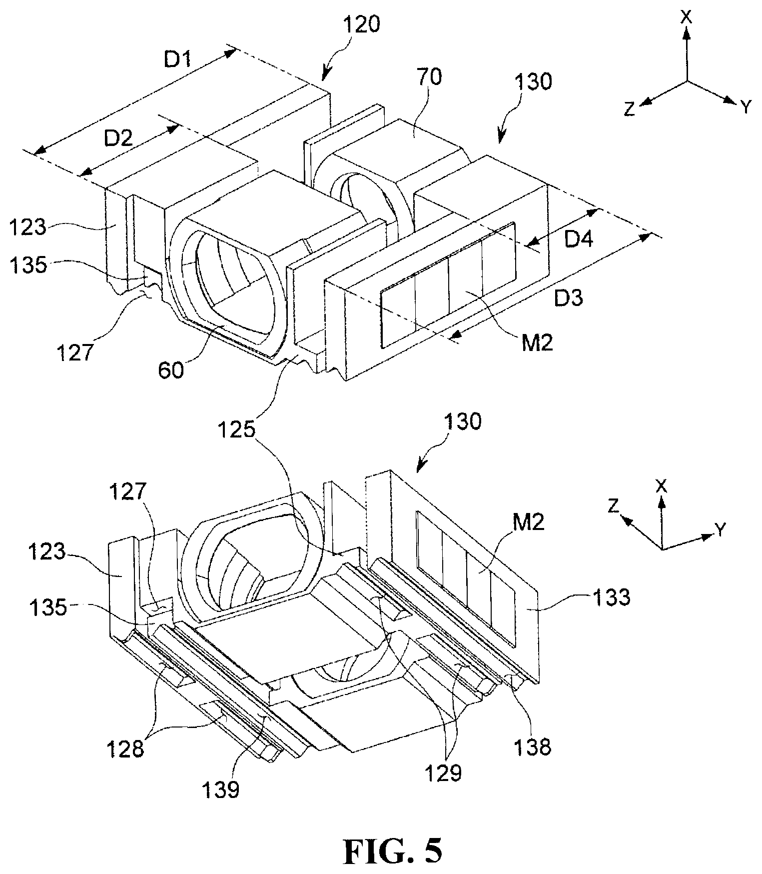 Patent US12619051 Figure 5 – Zoom drive actuator