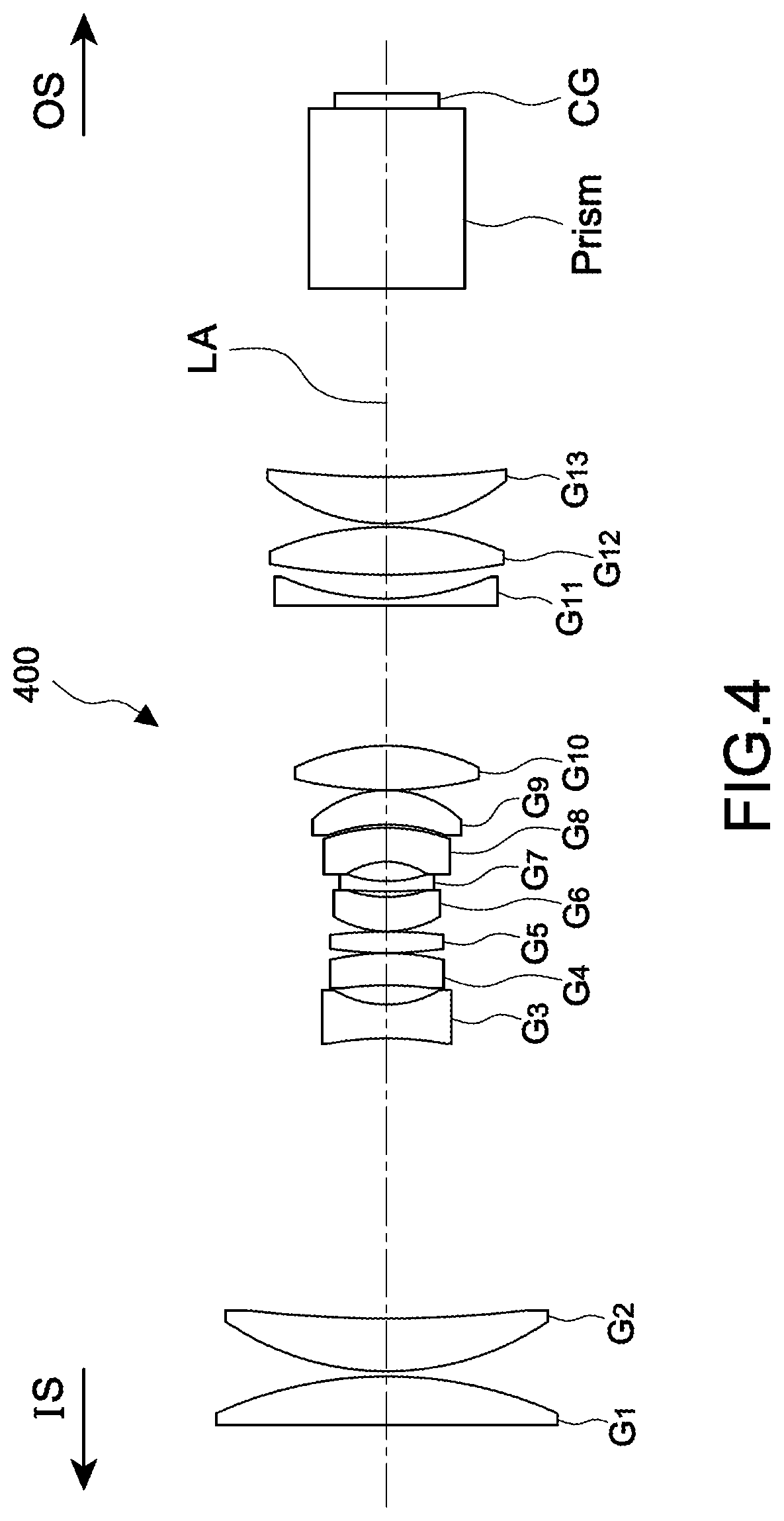 Patent US12619053 Figure 4 – Photolithography projection lens