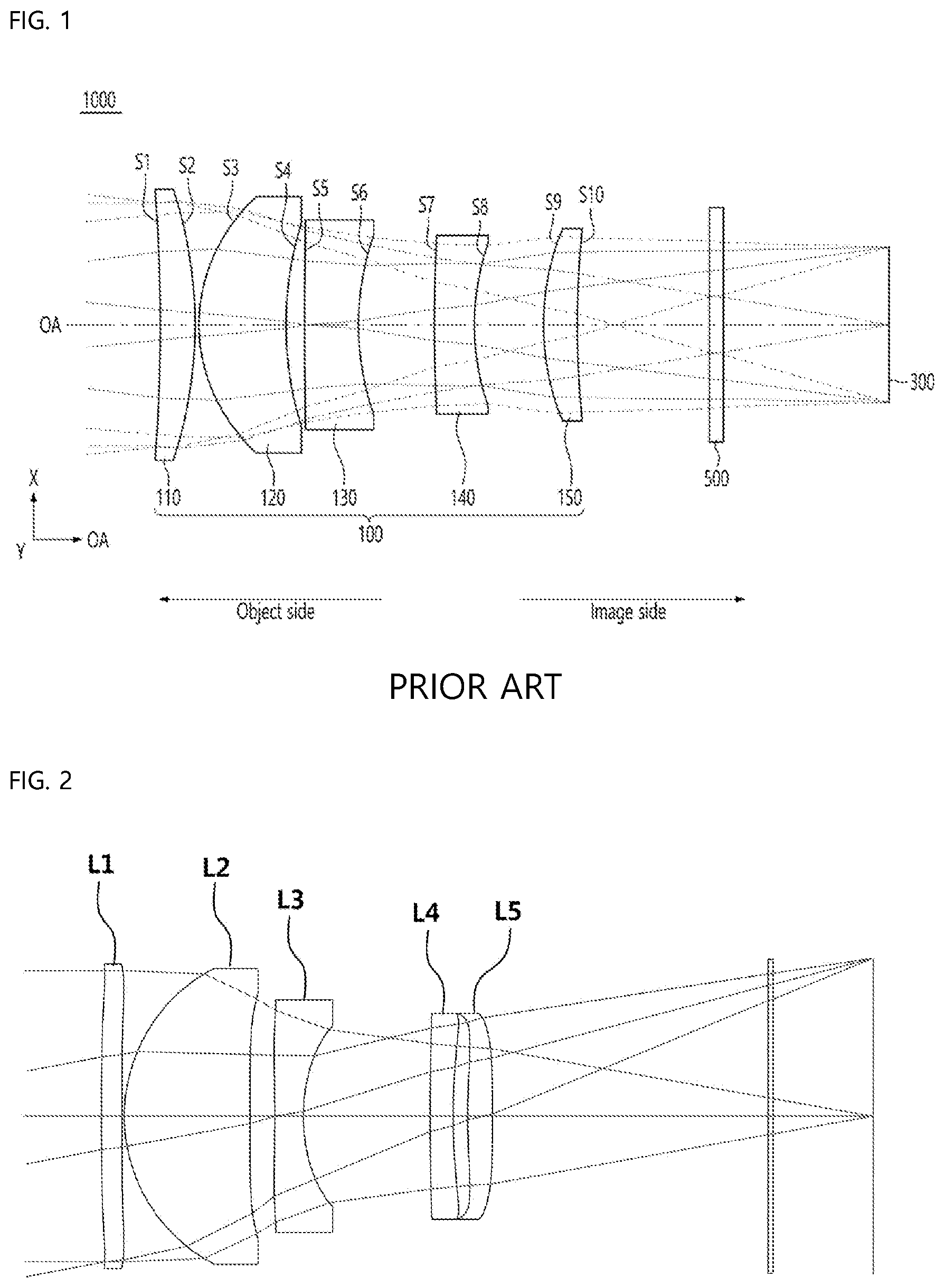 Patent US12619054 Figure 1 – Small lens system