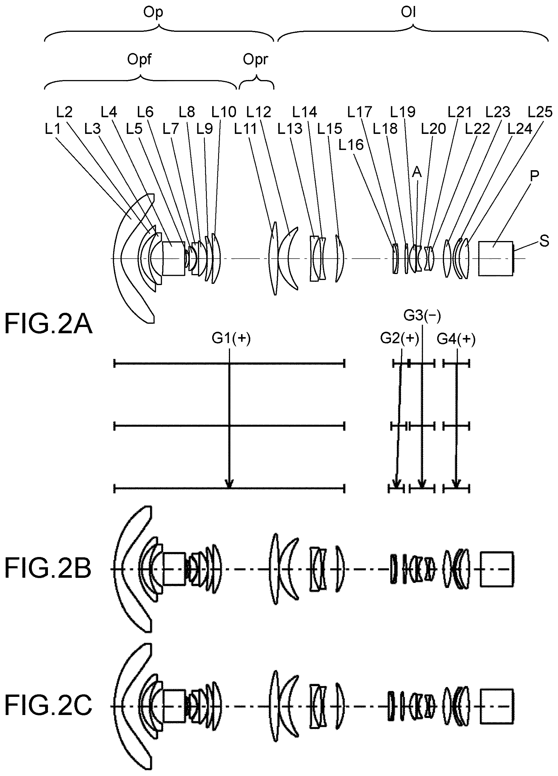 Patent US12619055 Figure 2 – Optical system, image projection apparatus, and imaging apparatus