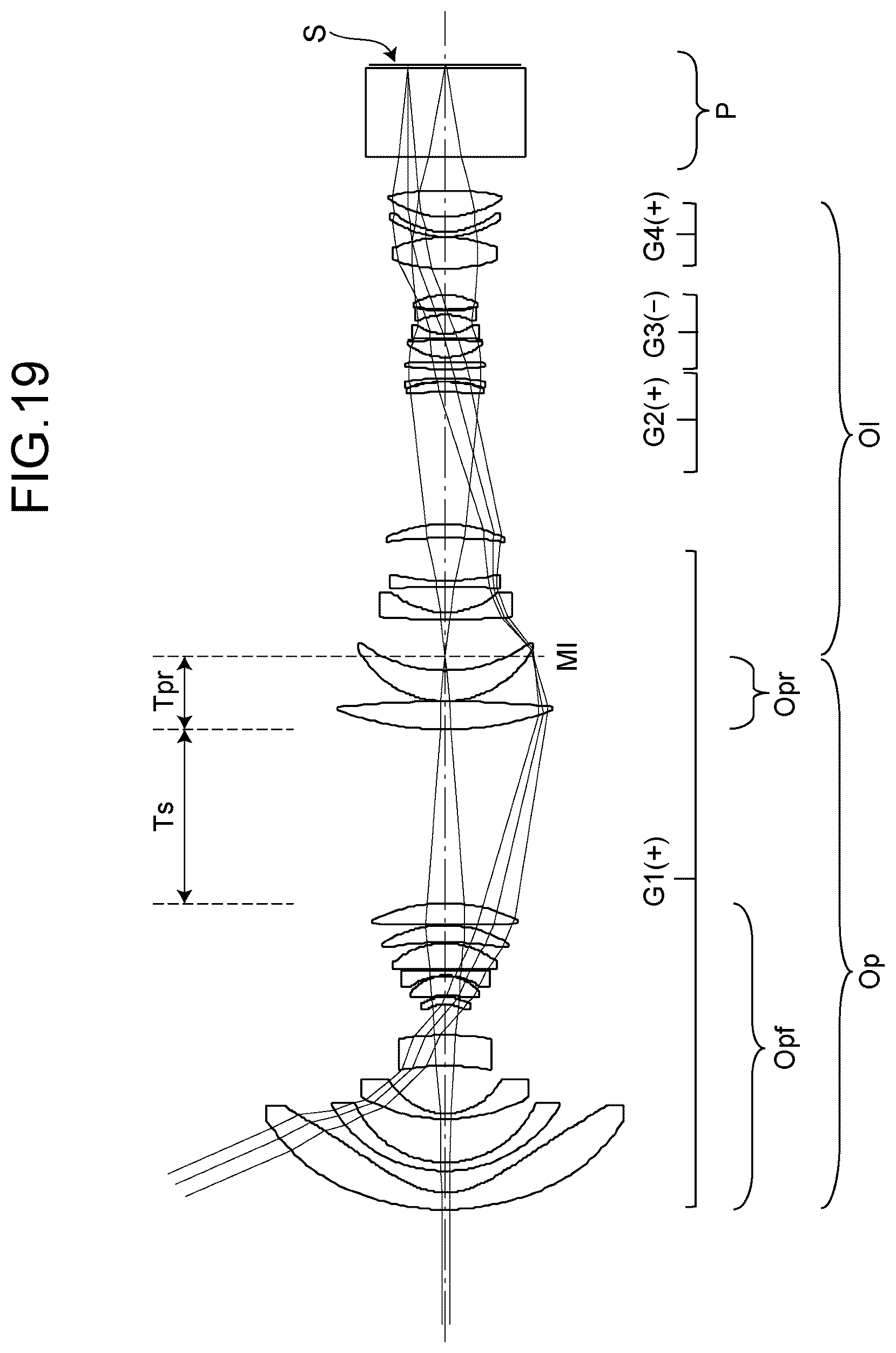 Patent US12619055 Figure 19 – Optical system, image projection apparatus, and imaging apparatus