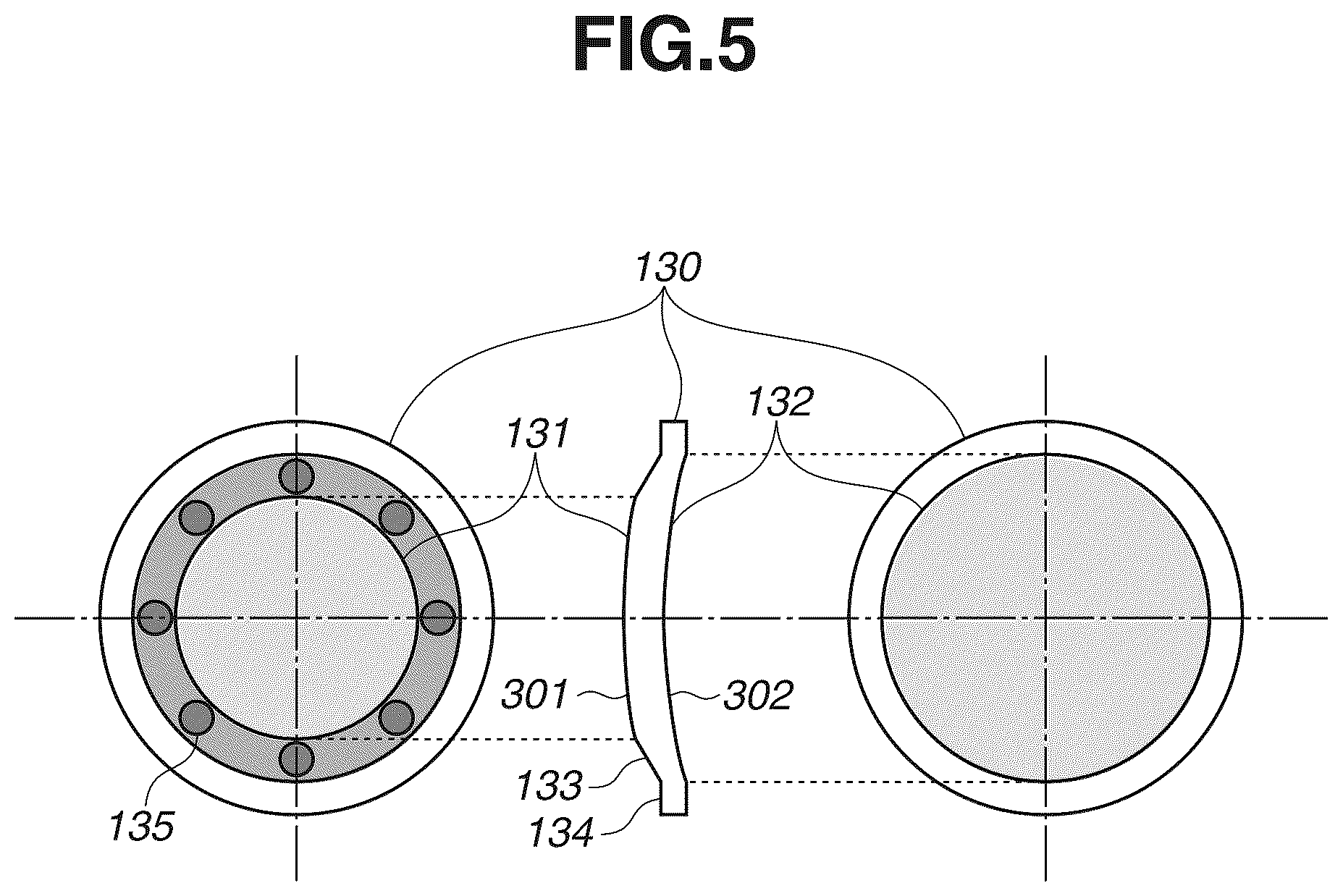 Patent US12619063 Figure 5 – Lens, ocular optical system, and image display apparatus
