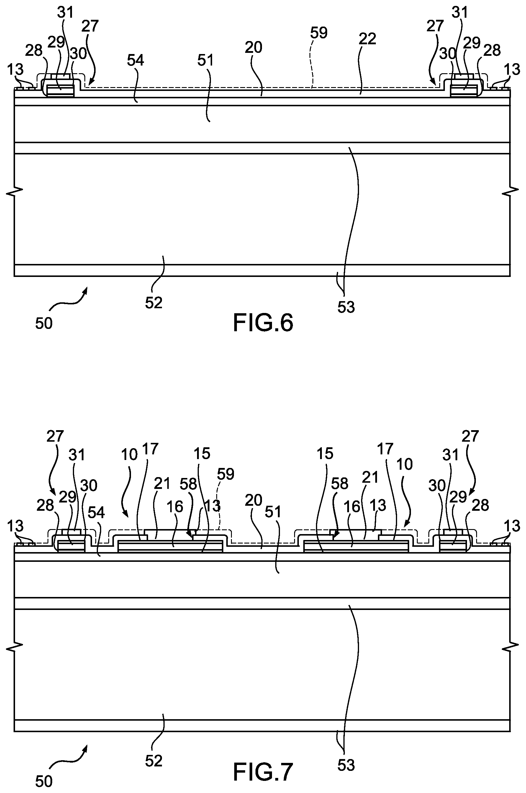 Patent US12619065 Figure 4 – Process for manufacturing a microelectromechanical mirror device and microelectromechanical mirror device