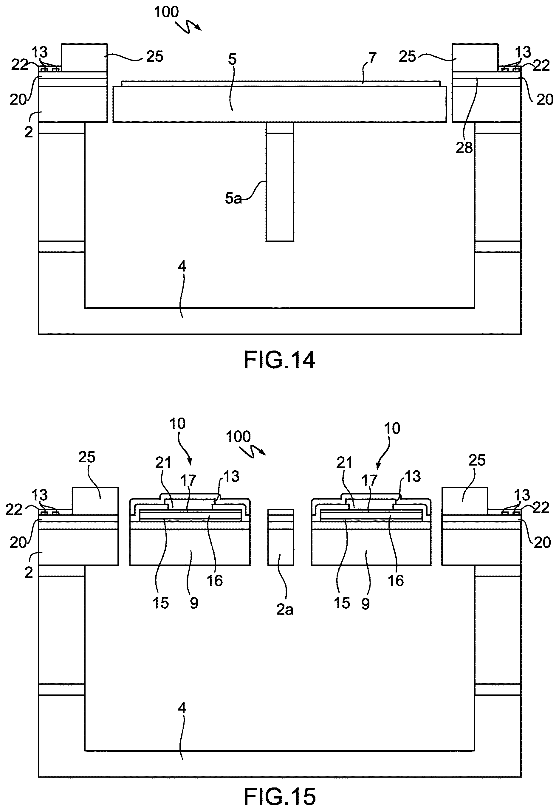 Patent US12619065 Figure 8 – Process for manufacturing a microelectromechanical mirror device and microelectromechanical mirror device