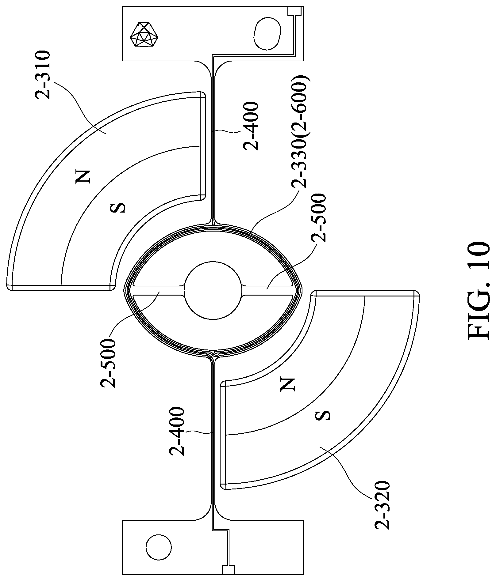 Patent US12619068 Figure 10 – Optical element driving mechanism