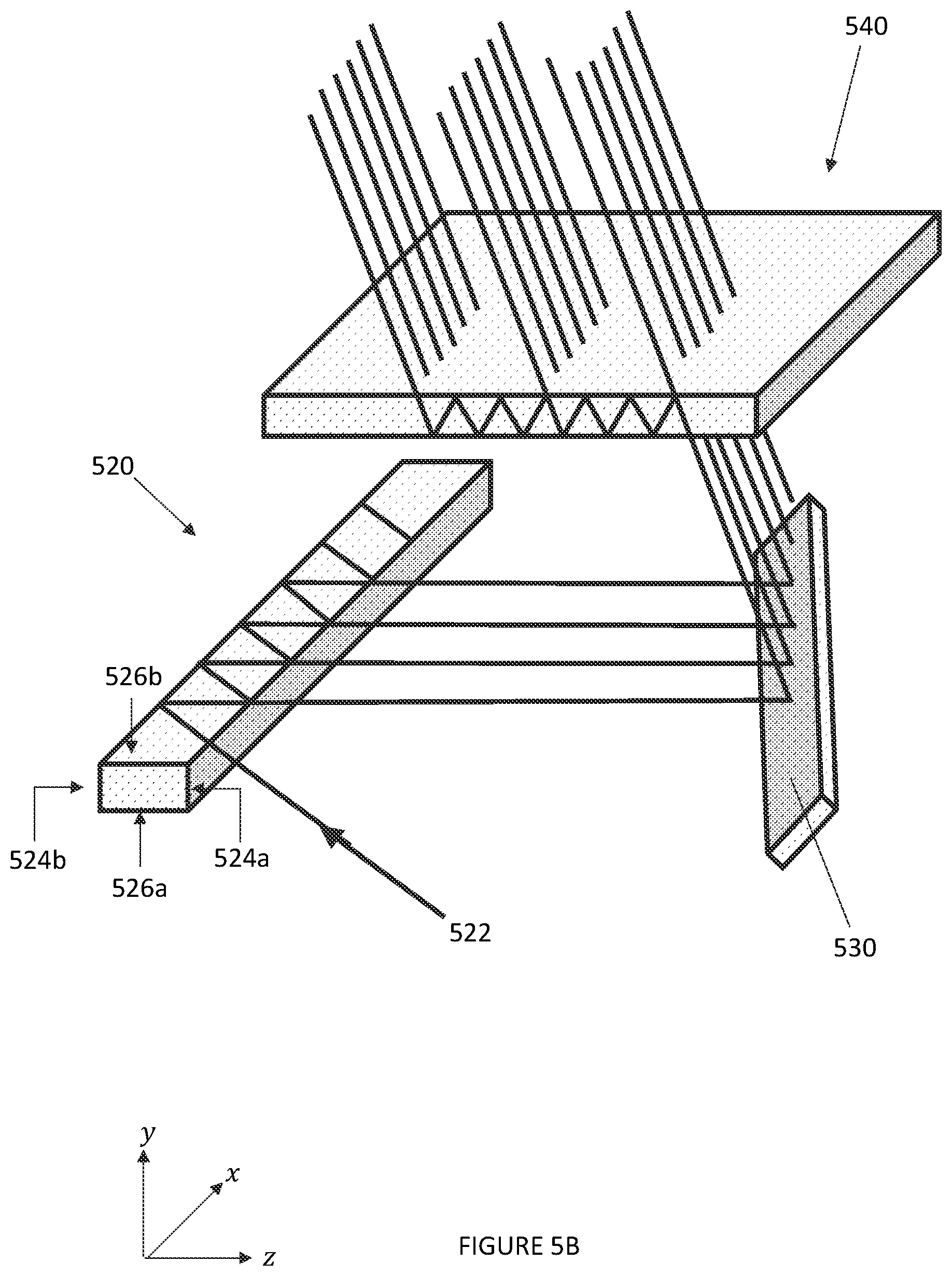 Patent US12619070 Figure 6 – Hologram waveguiding