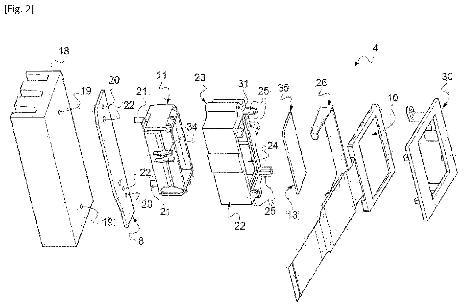 Patent US12619072 Figure 2 – Image-generating device