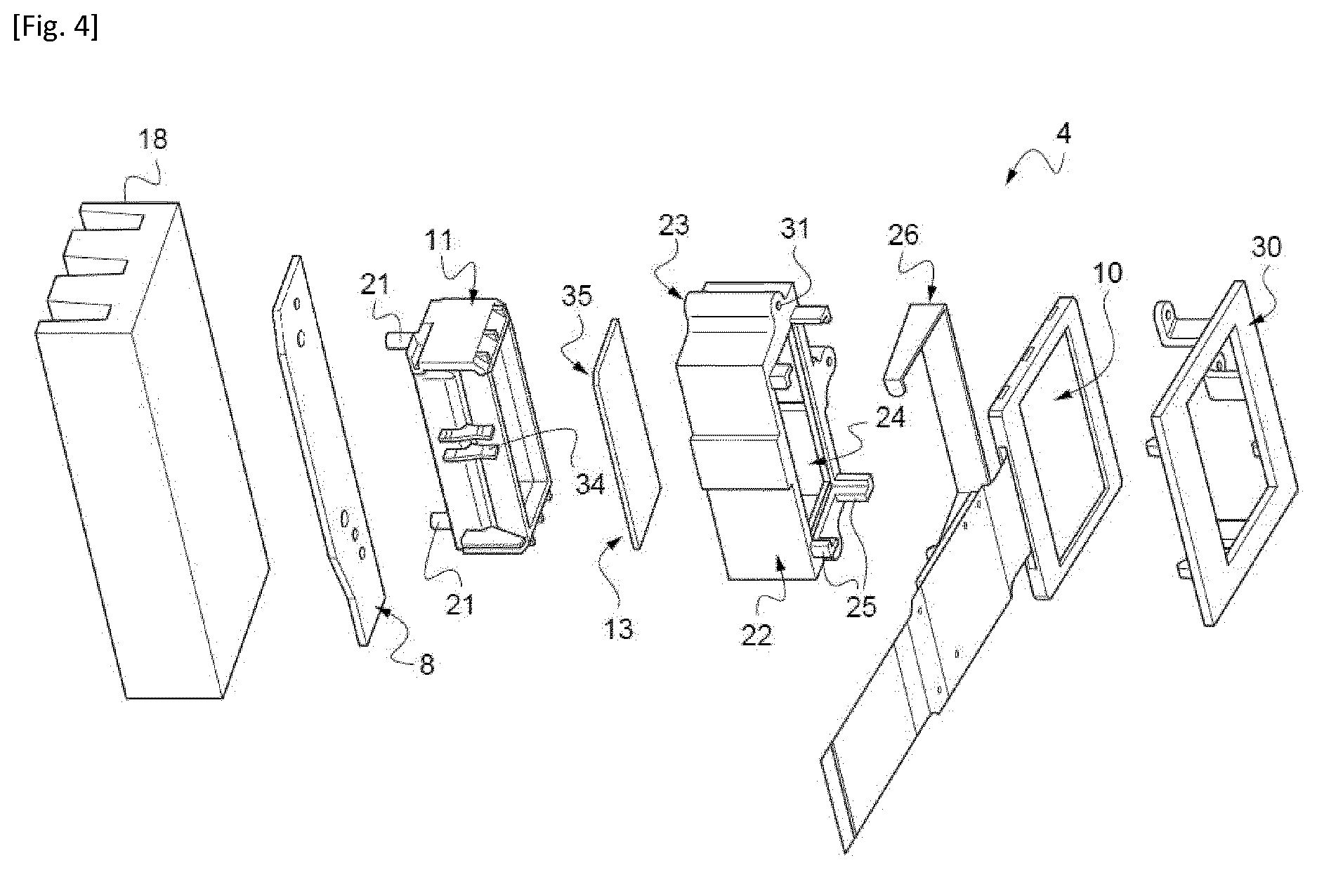 Patent US12619072 Figure 4 – Image-generating device