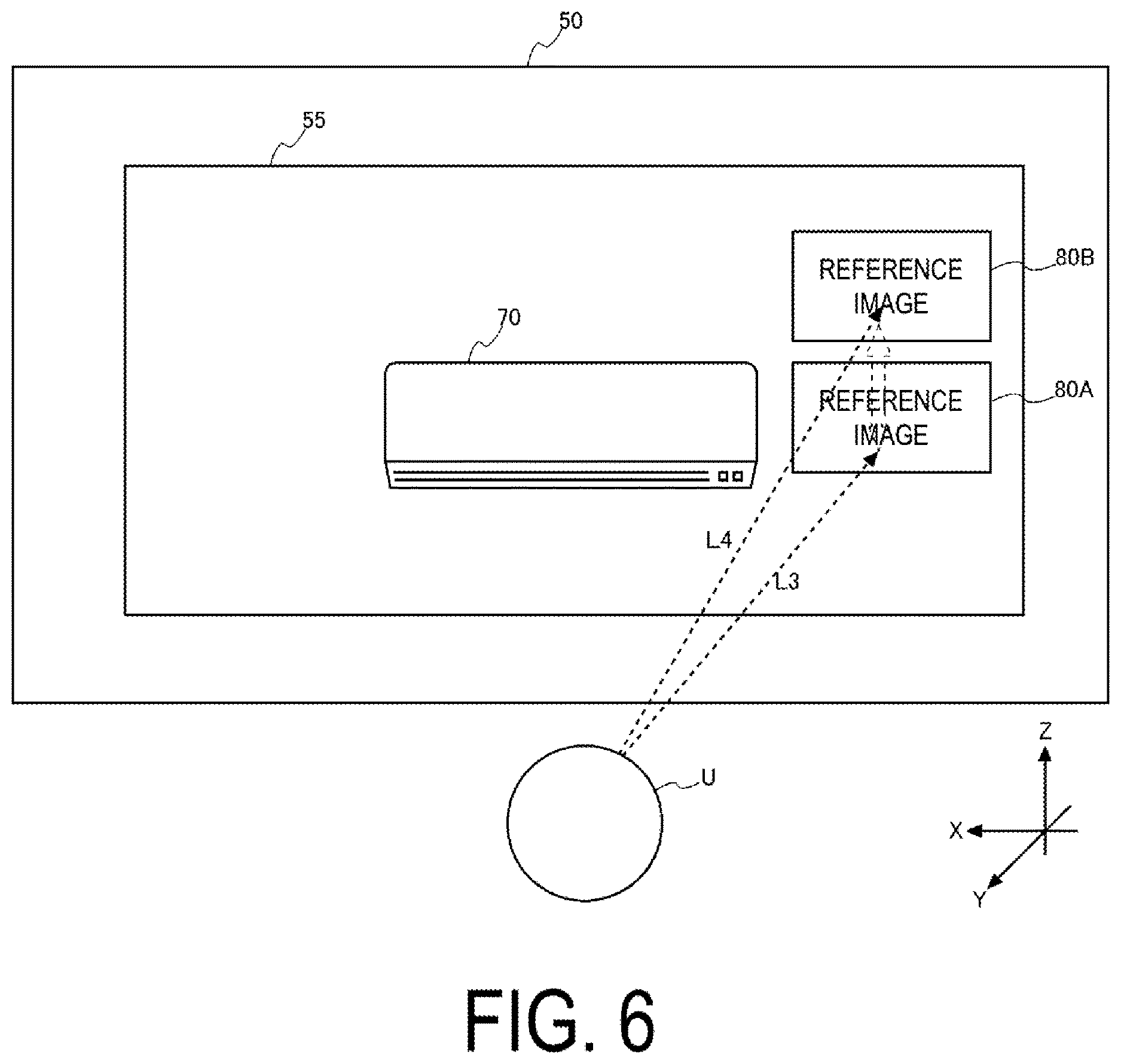 Patent US12619073 Figure 6 – Control device, control method for head-mounted display device, and program