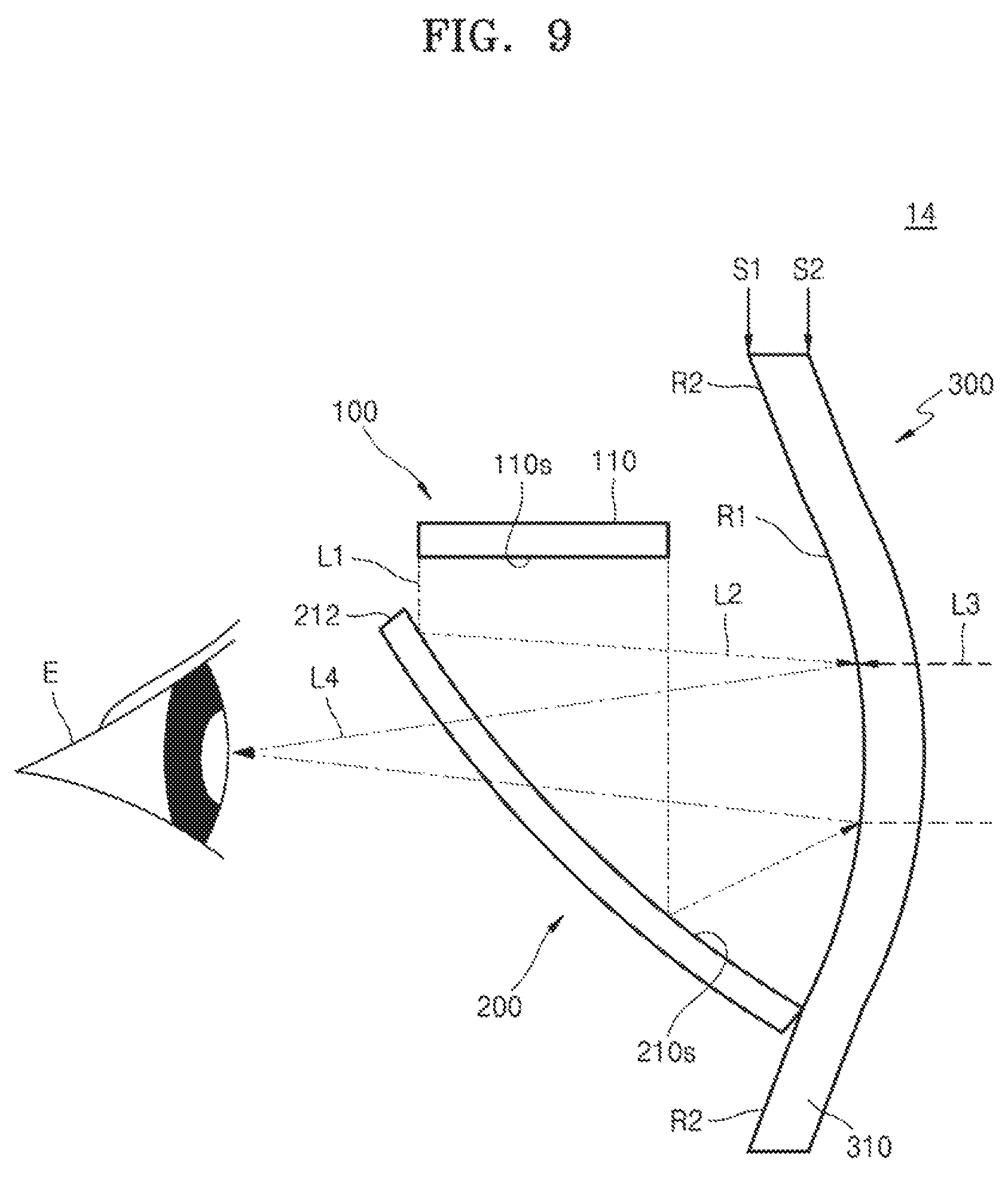 Patent US12619074 Figure 9 – See-through type display device and glasses type augmented reality device including the same