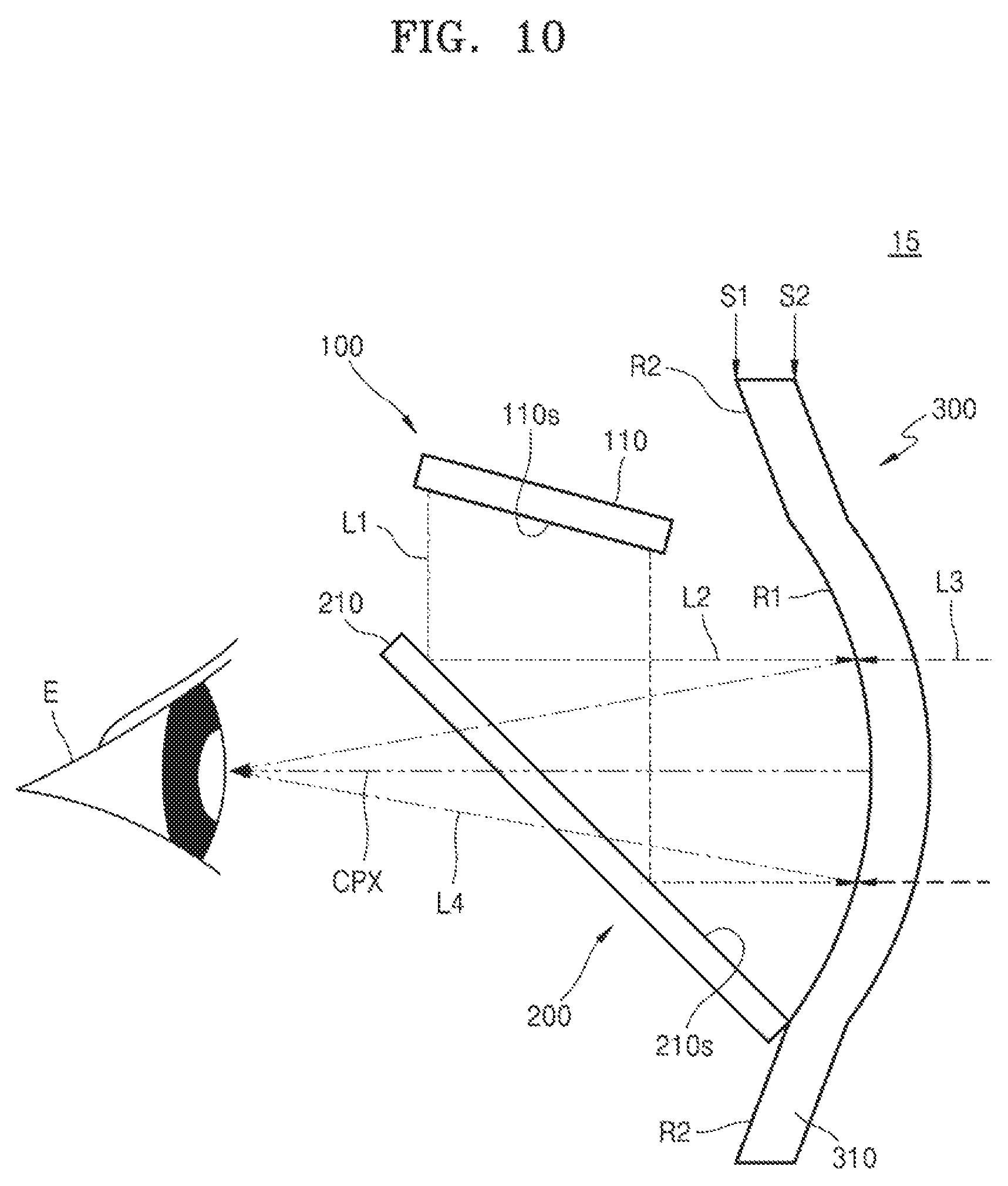 Patent US12619074 Figure 10 – See-through type display device and glasses type augmented reality device including the same