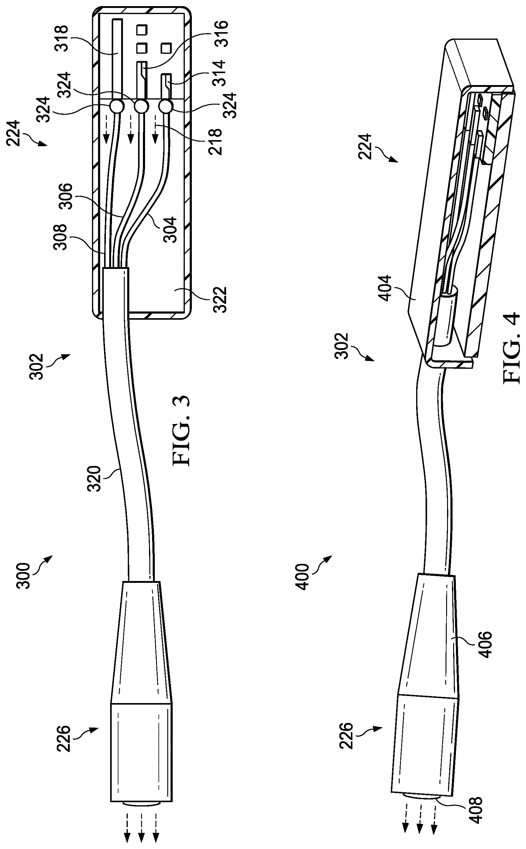 Patent US12619075 Figure 3 – Fibre couple light engine