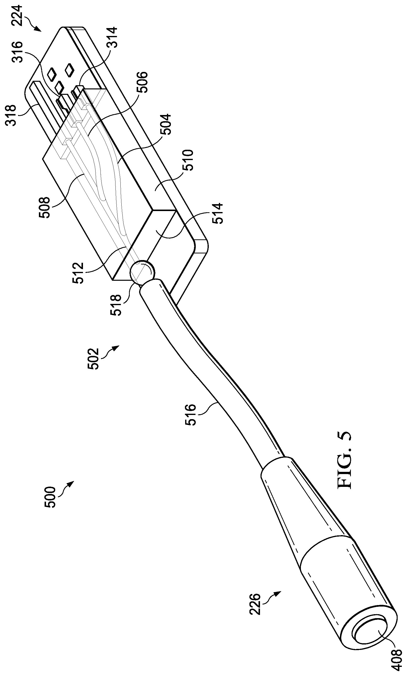 Patent US12619075 Figure 4 – Fibre couple light engine