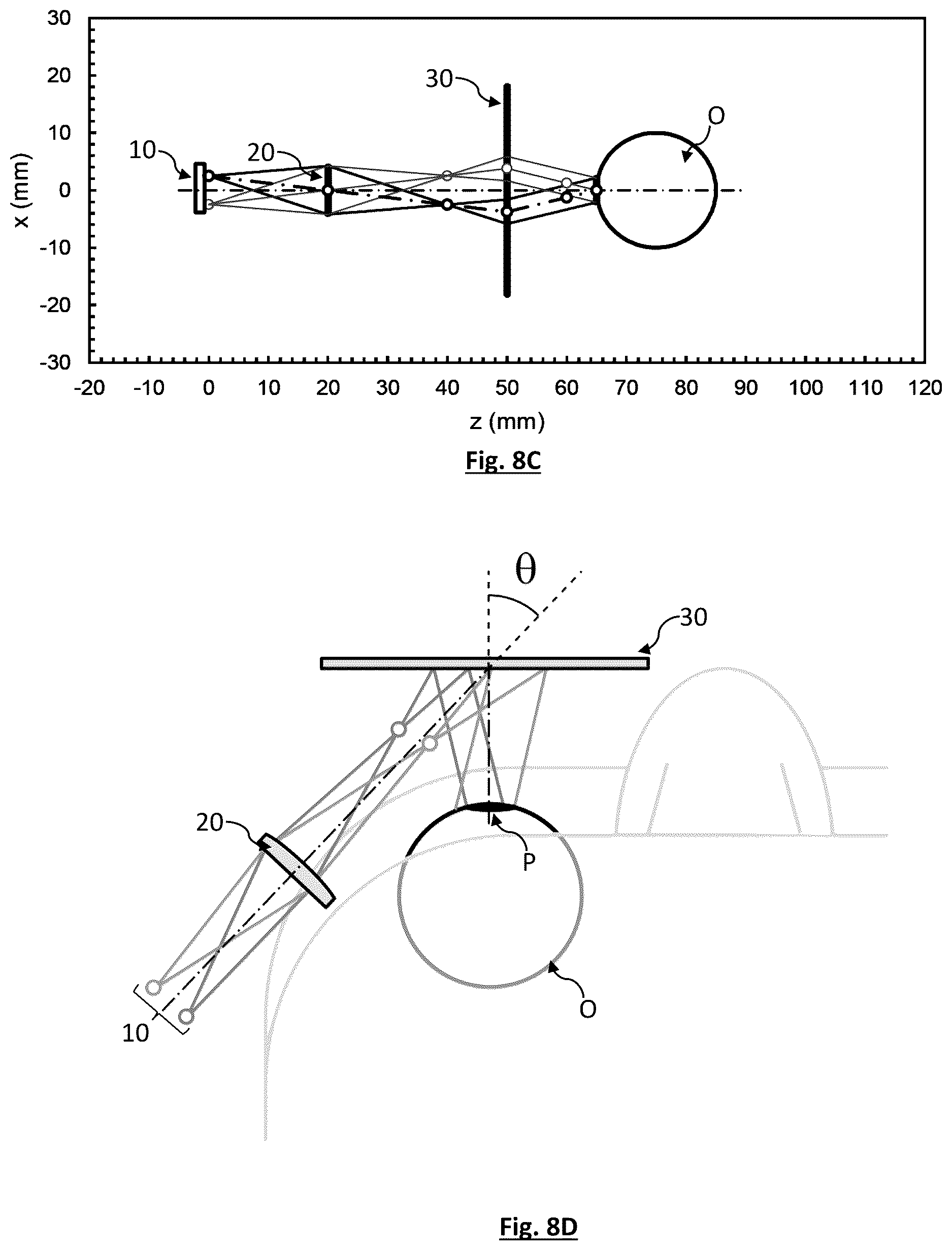 Patent US12619078 Figure 11 – Device for projecting an image formed by a screen