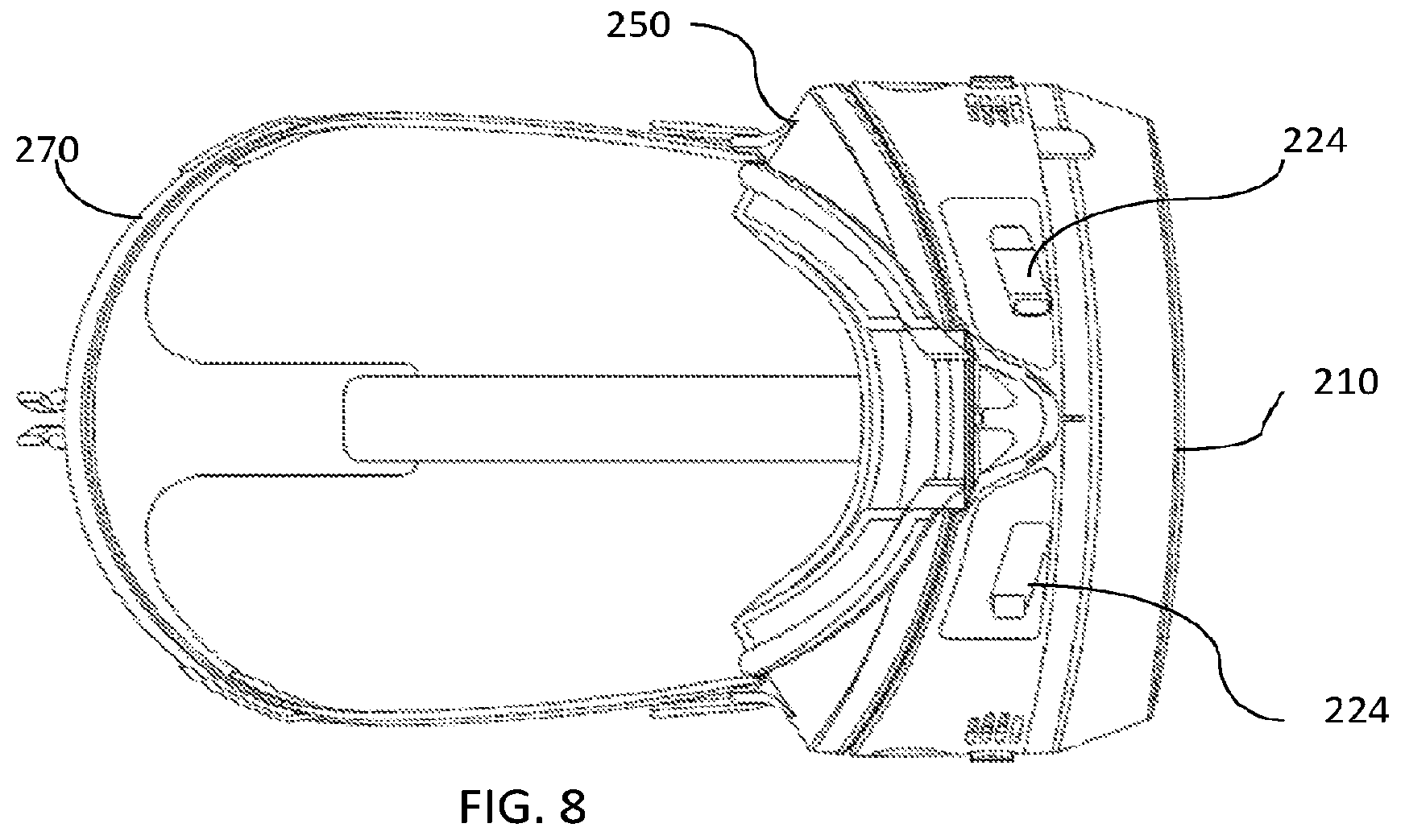 Patent US12619084 Figure 6 – Head-mounted display for public use