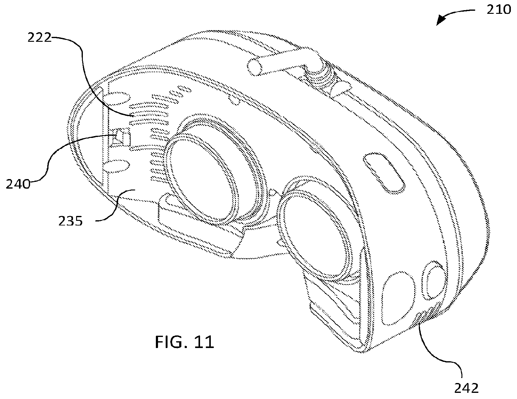 Patent US12619084 Figure 9 – Head-mounted display for public use