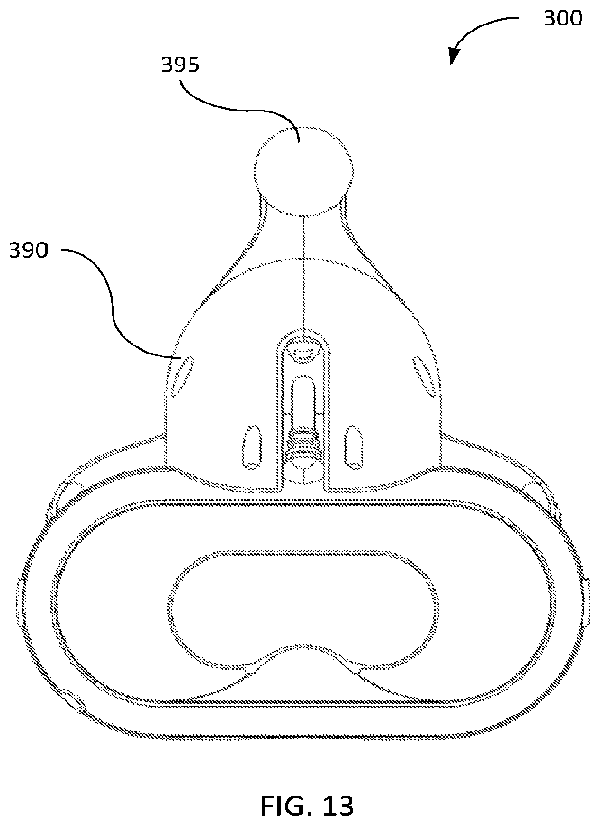 Patent US12619084 Figure 11 – Head-mounted display for public use