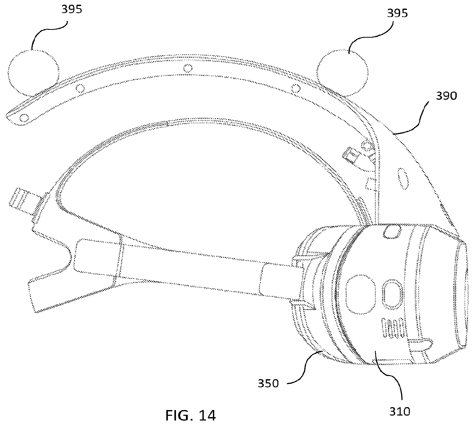 Patent US12619084 Figure 12 – Head-mounted display for public use
