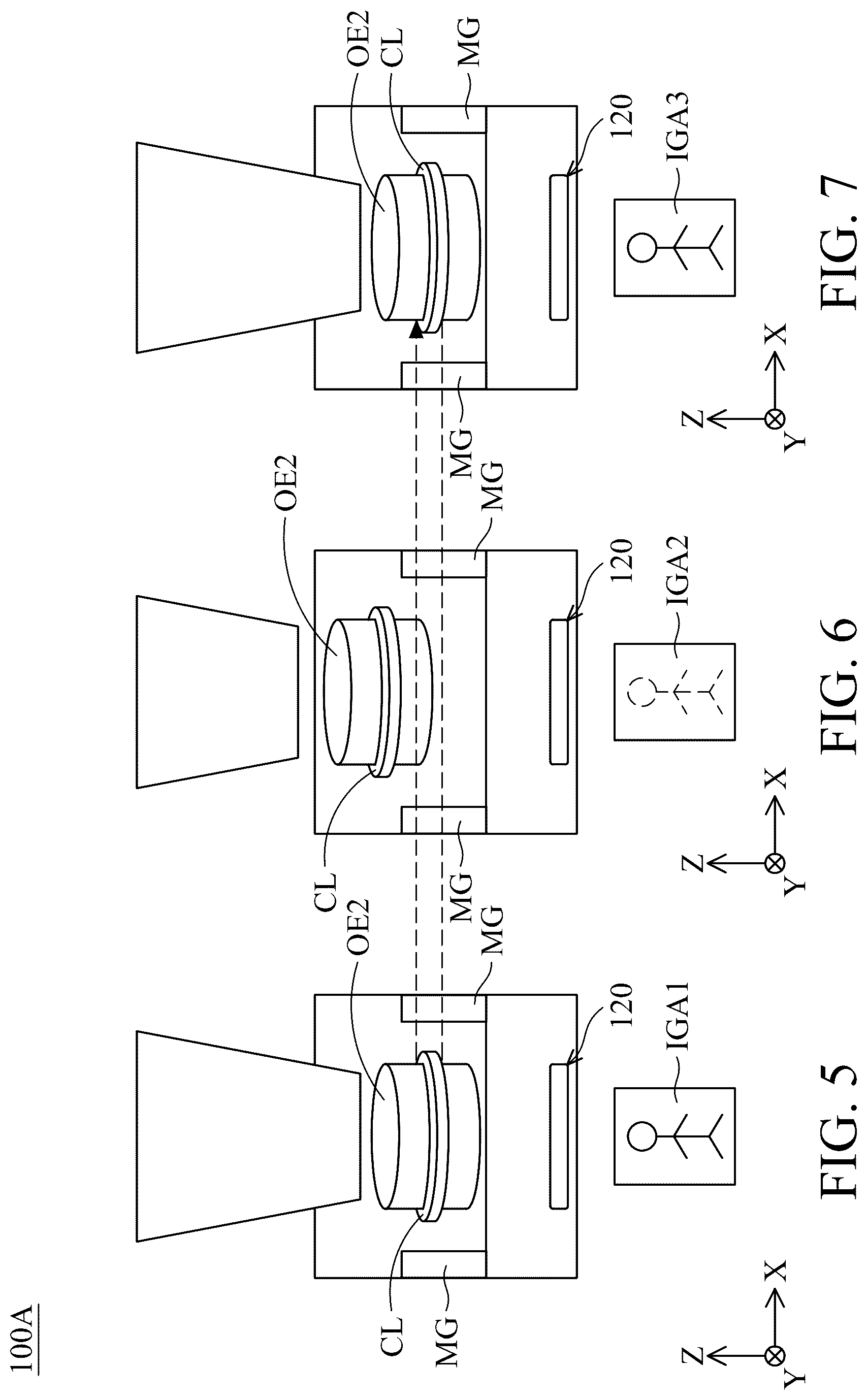 Patent US12619085 Figure 5 – Optical system