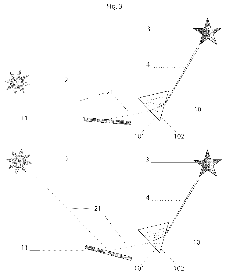 Patent US12619089 Figure 3 – Rainbow projector and method for producing rainbow light