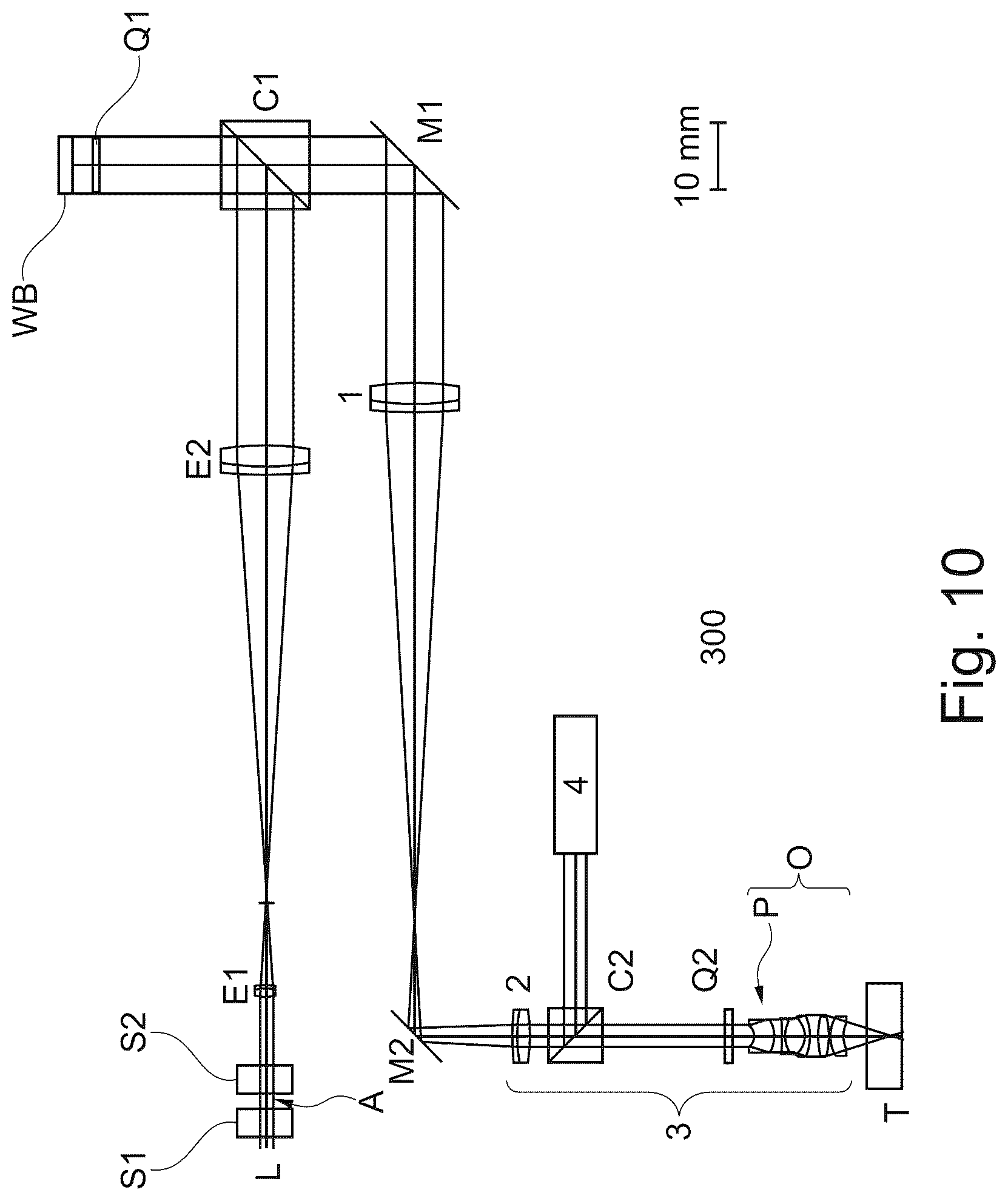 Patent US12619090 Figure 10 – Multibeam 3-D focus generator