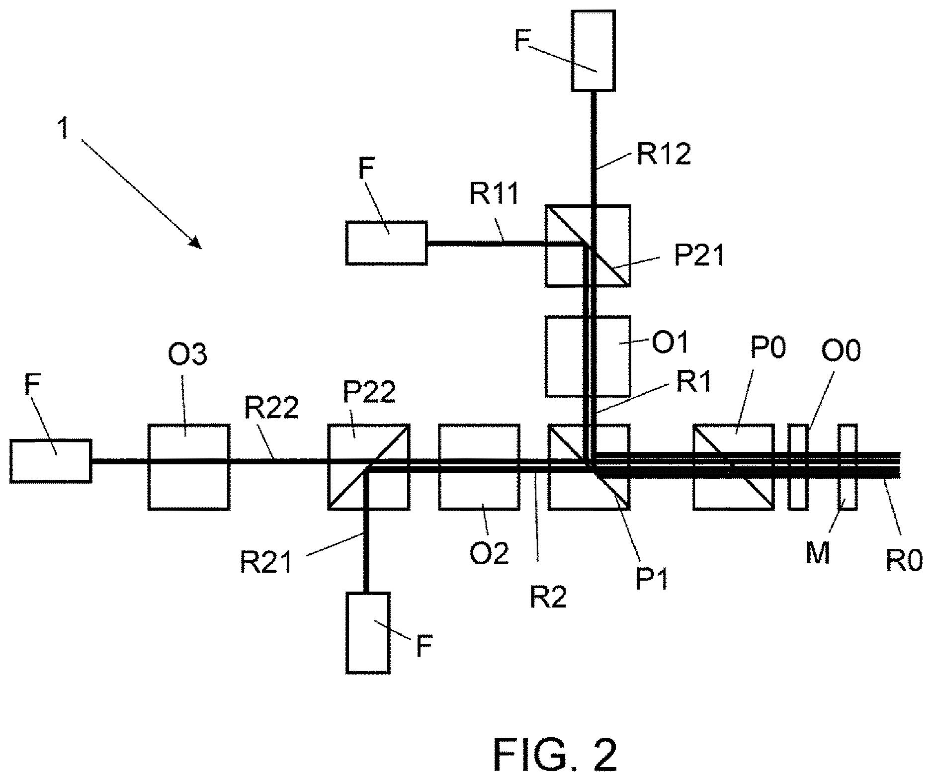 Patent US12619092 Figure 2 – Spectral splitter device