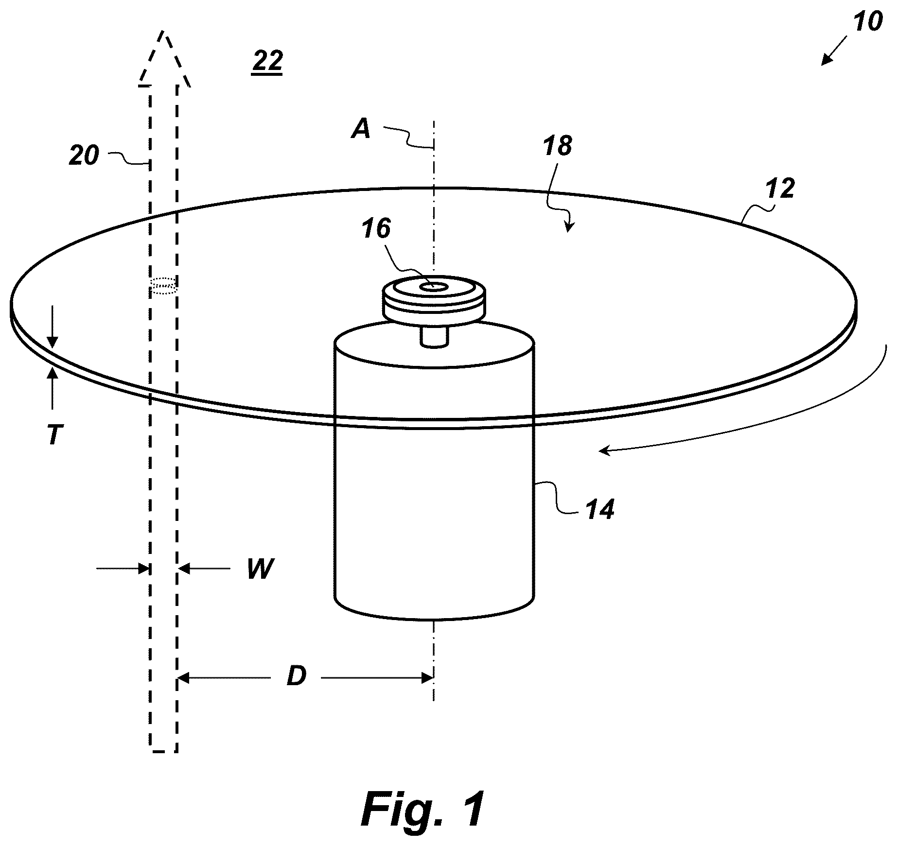 Patent US12619093 Figure 1 – Method and apparatus for compensating for atmospheric distortion