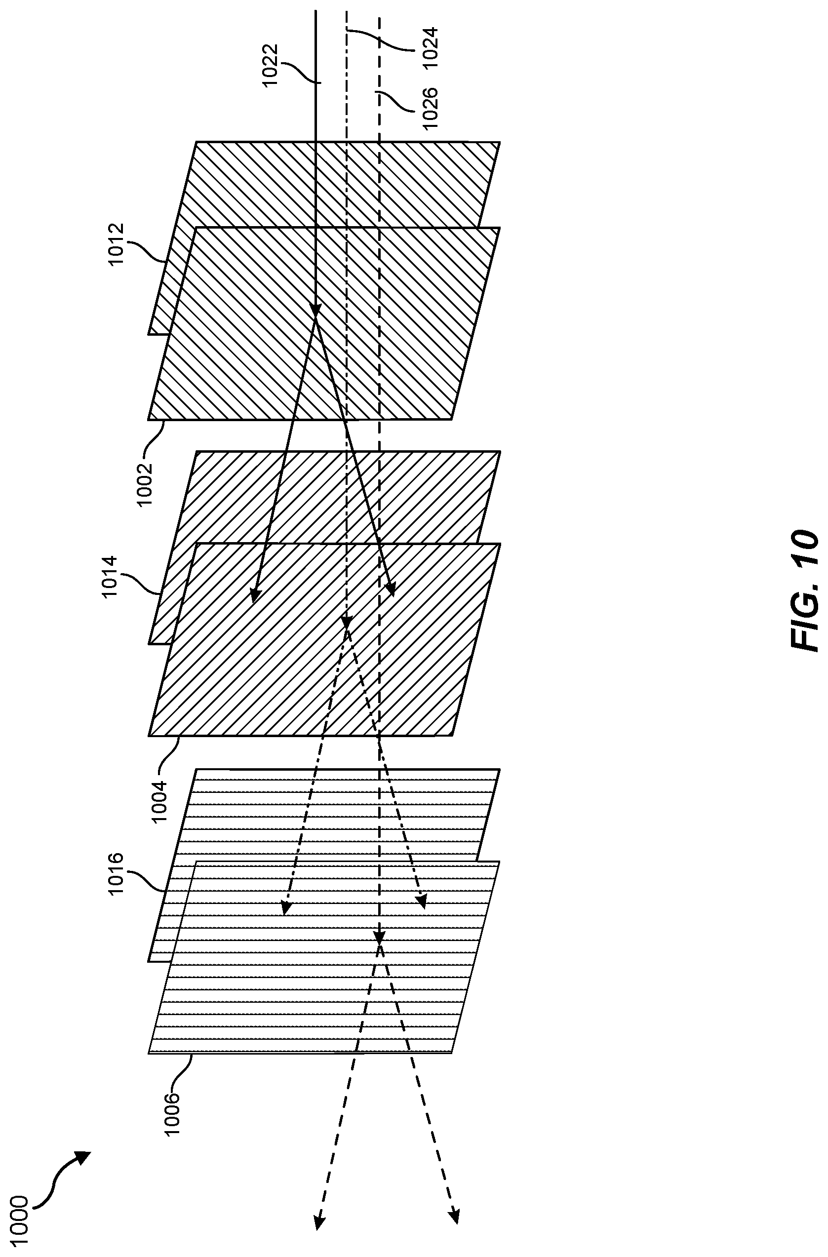 Patent US12619094 Figure 10 – Systems and methods for increasing display system fill factor