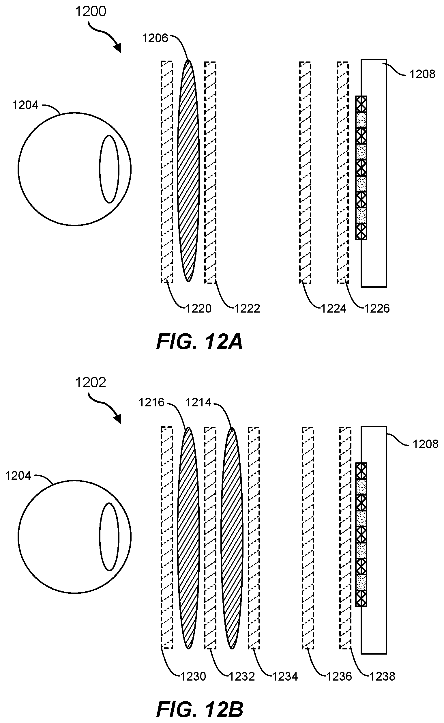 Patent US12619094 Figure 12 – Systems and methods for increasing display system fill factor