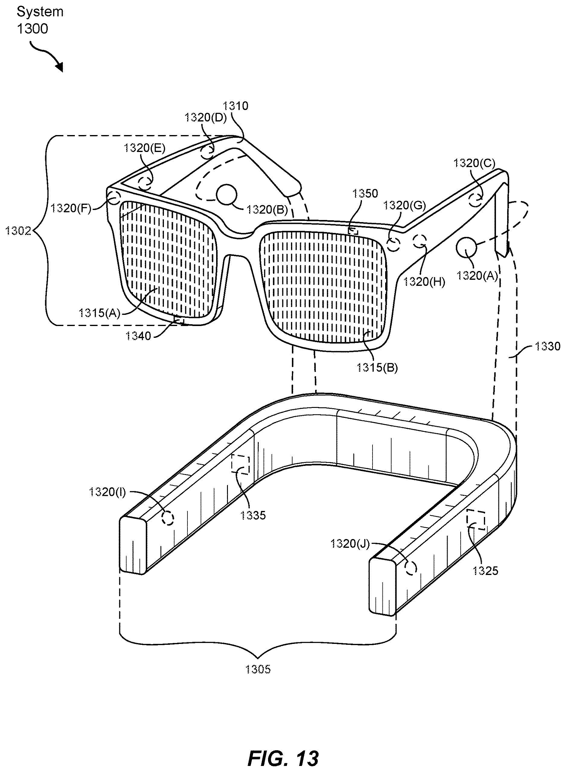 Patent US12619094 Figure 13 – Systems and methods for increasing display system fill factor