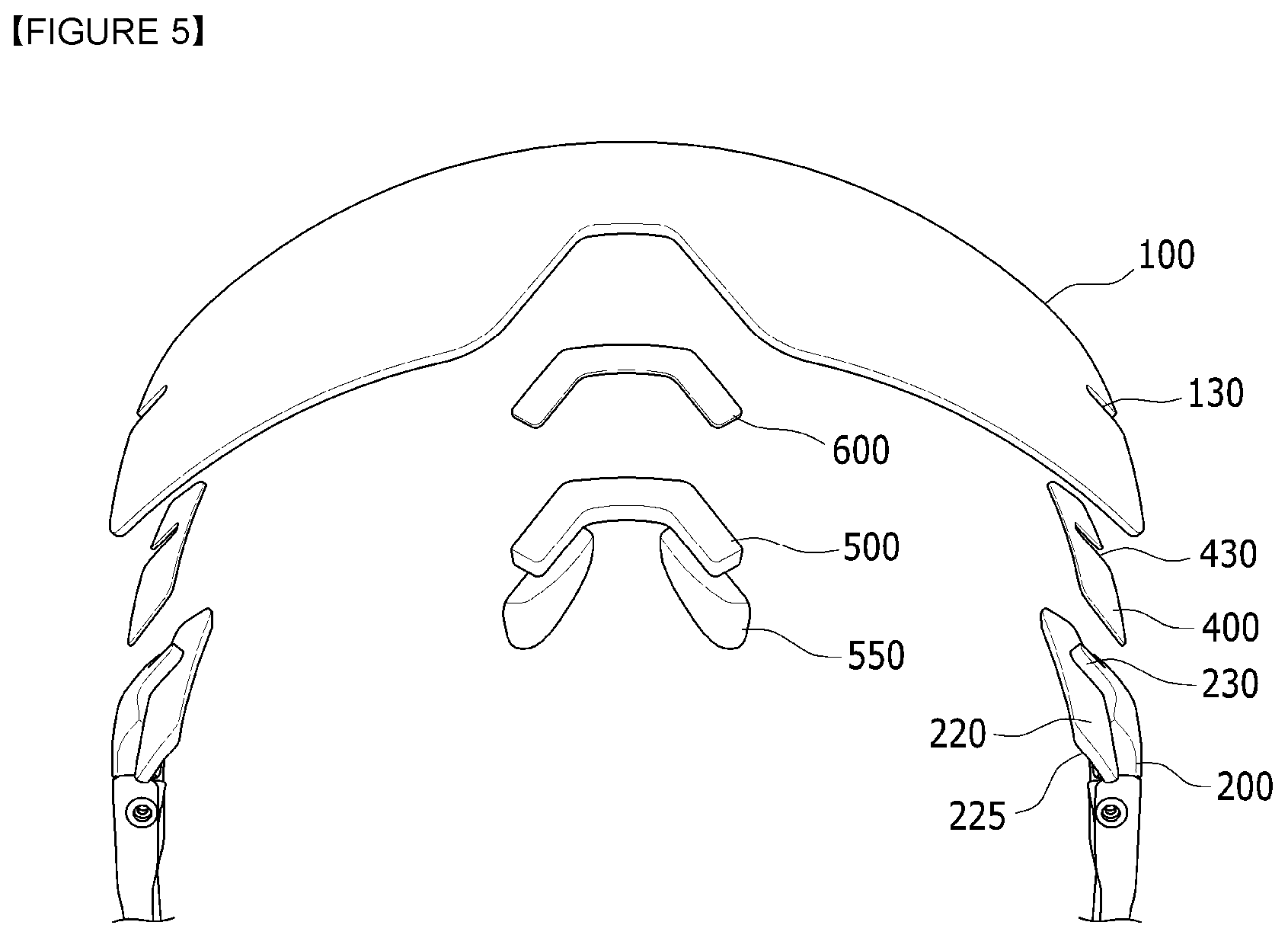 Patent US12619097 Figure 3 – Eyewear
