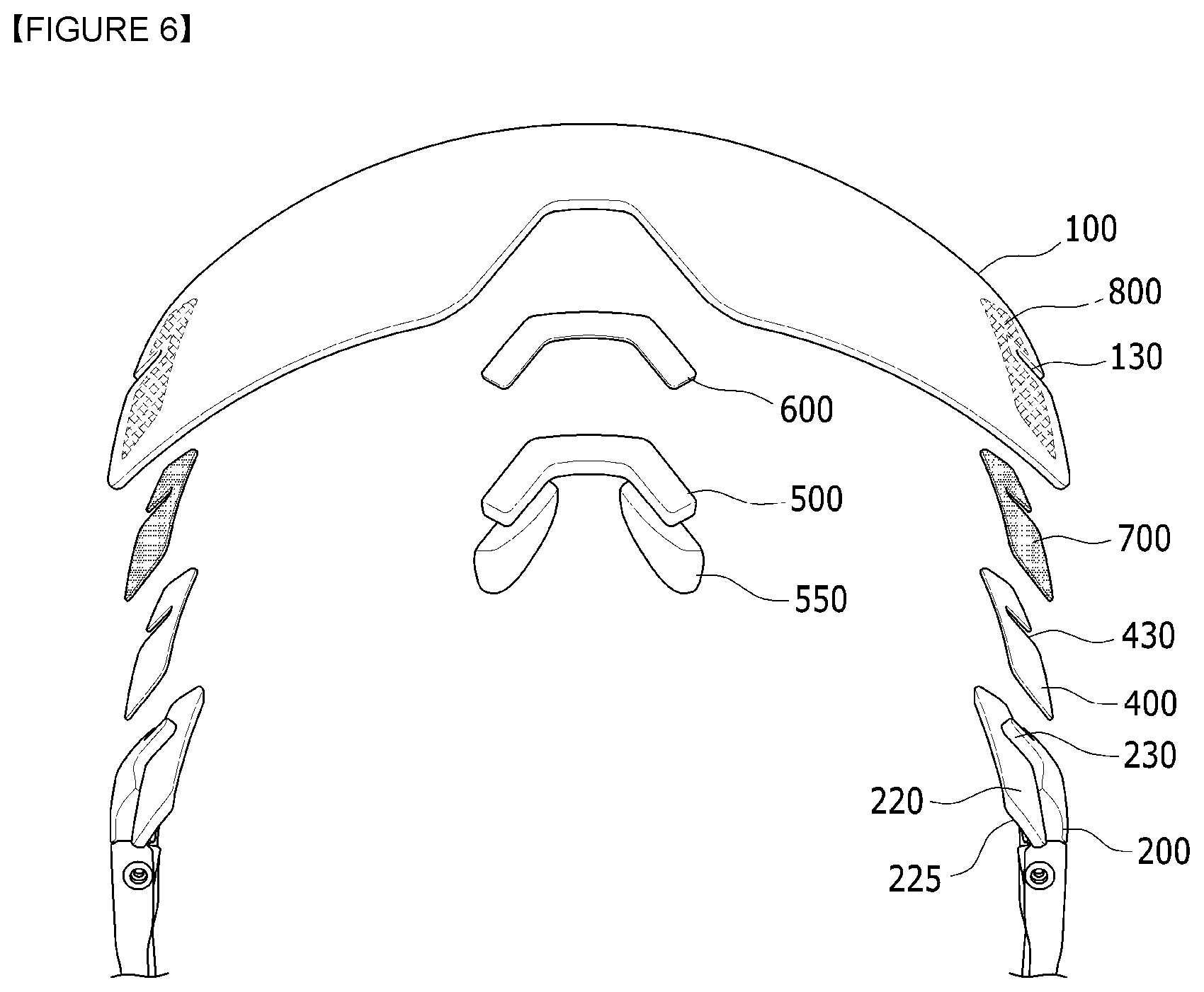 Patent US12619097 Figure 4 – Eyewear