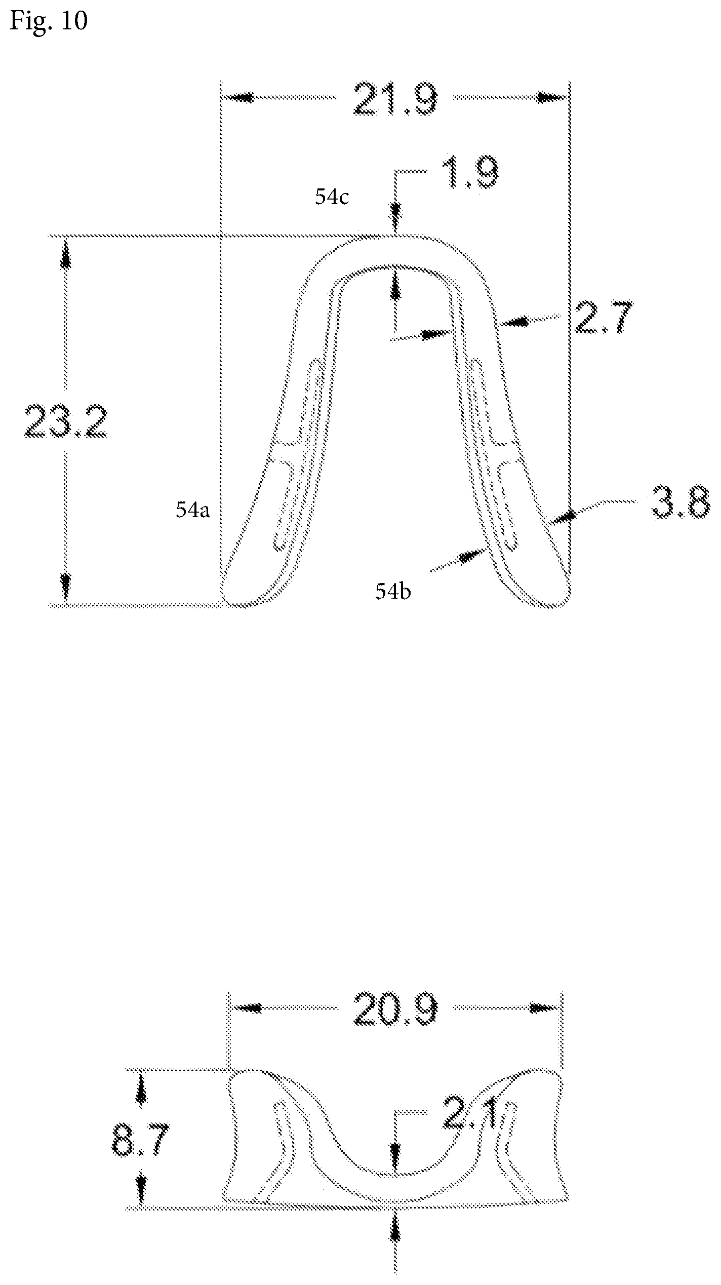 Patent US12619098 Figure 10 – Eyeglasses retention mechanism