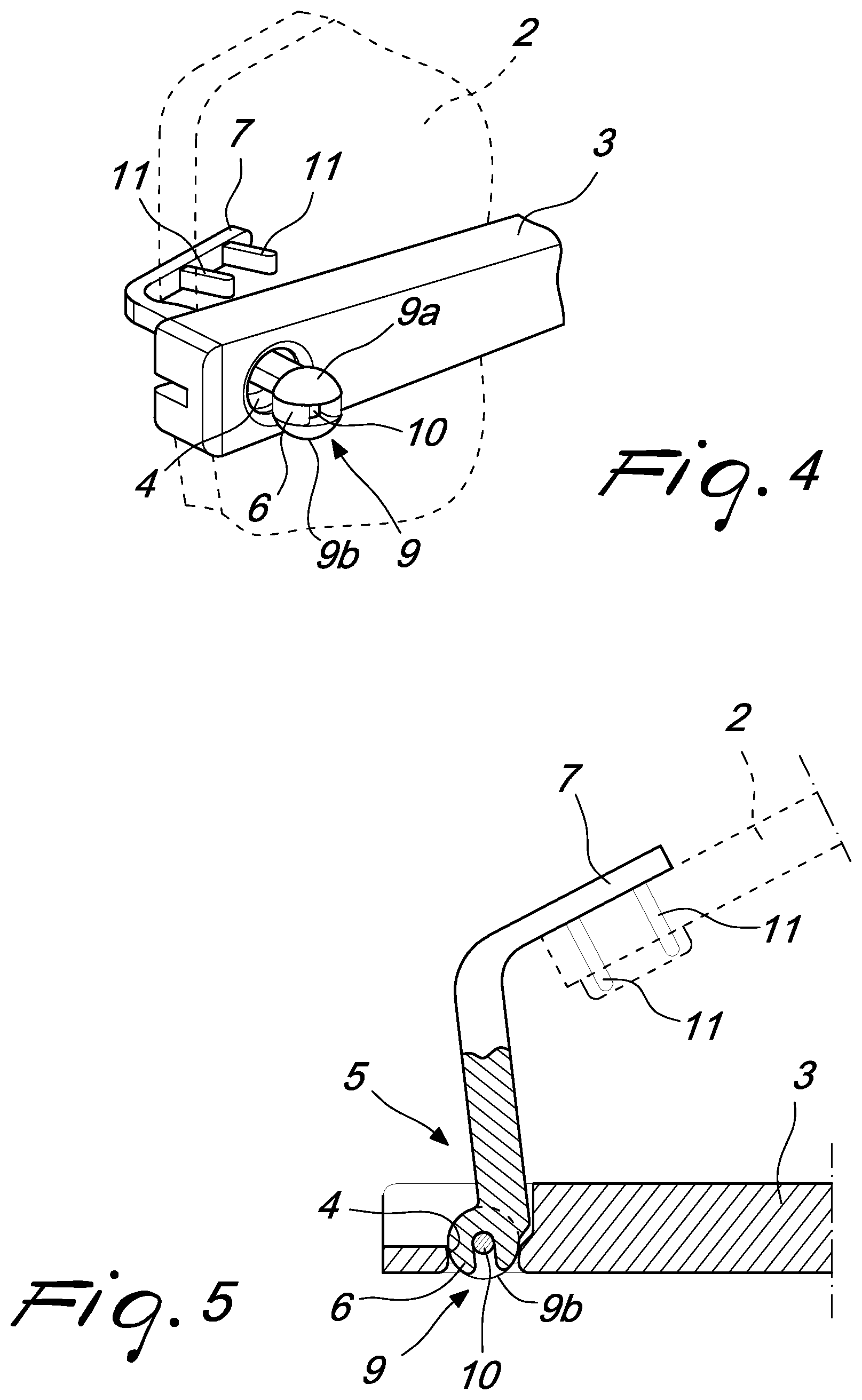 Patent US12619100 Figure 2 – Eyeglasses with simplified hinge