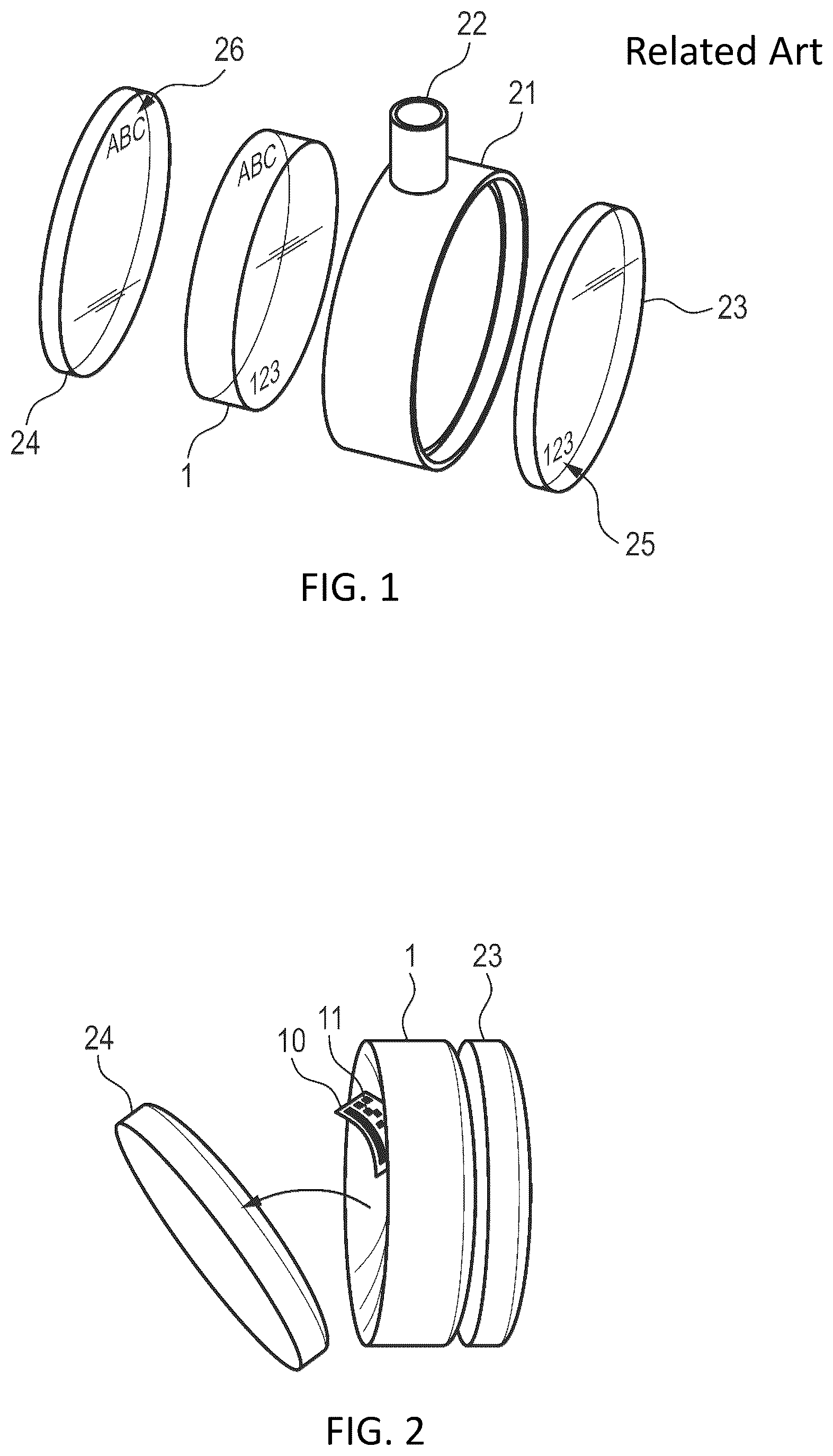 Patent US12619101 Figure 1 – Method for producing a semi-finished spectacle lens and semi-finished spectacle lens