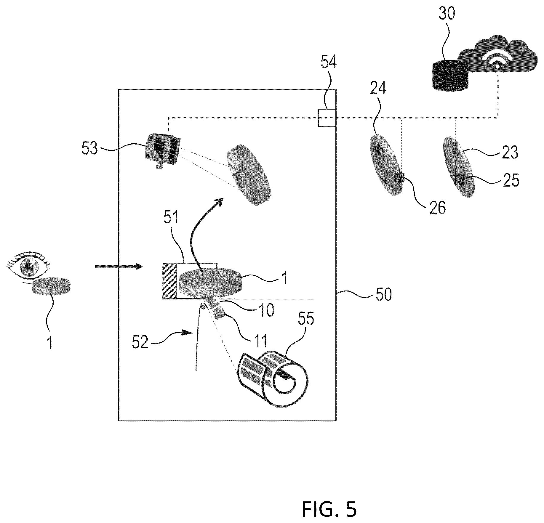 Patent US12619101 Figure 3 – Method for producing a semi-finished spectacle lens and semi-finished spectacle lens