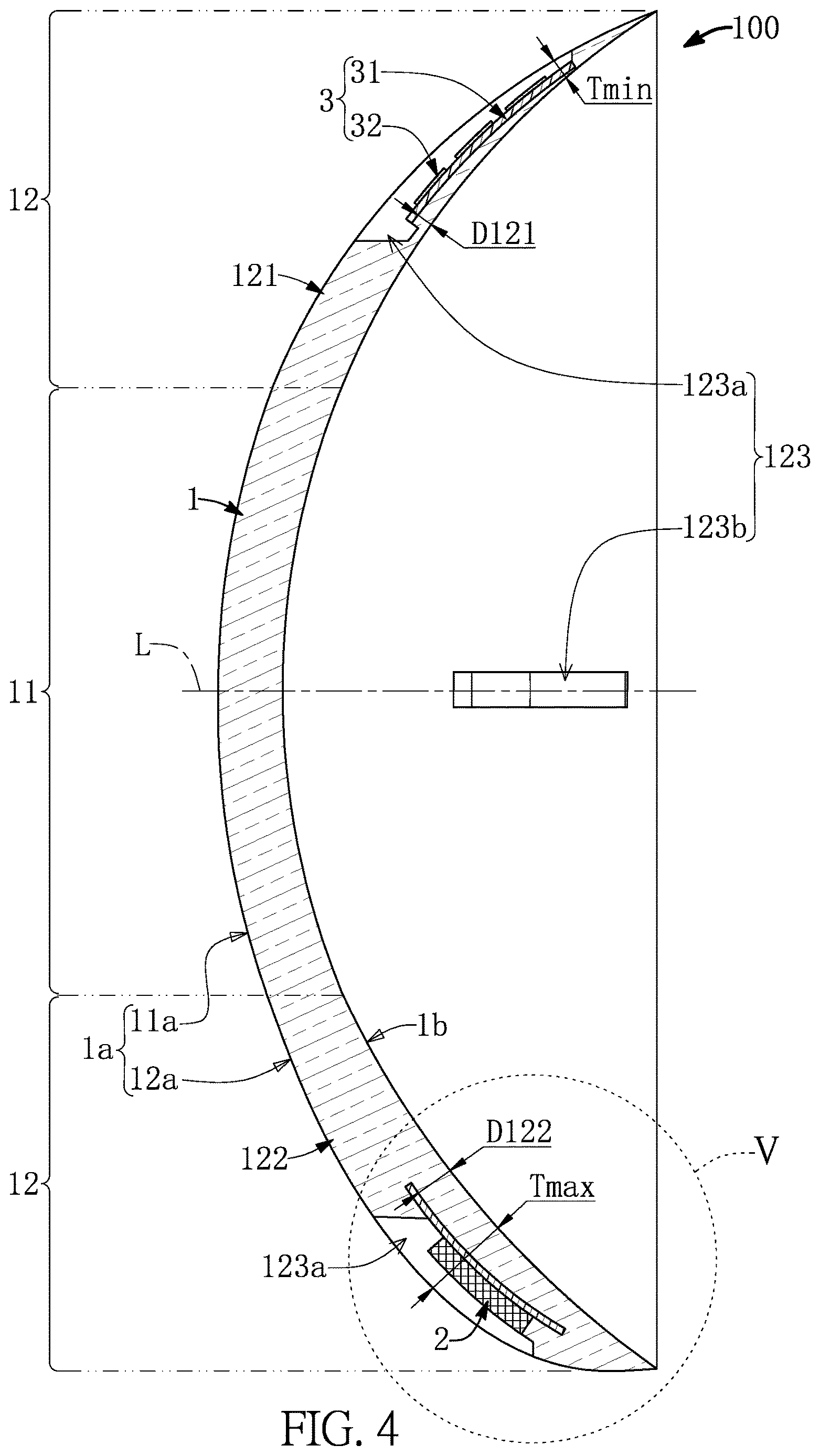 Patent US12619105 Figure 4 – Contact lens