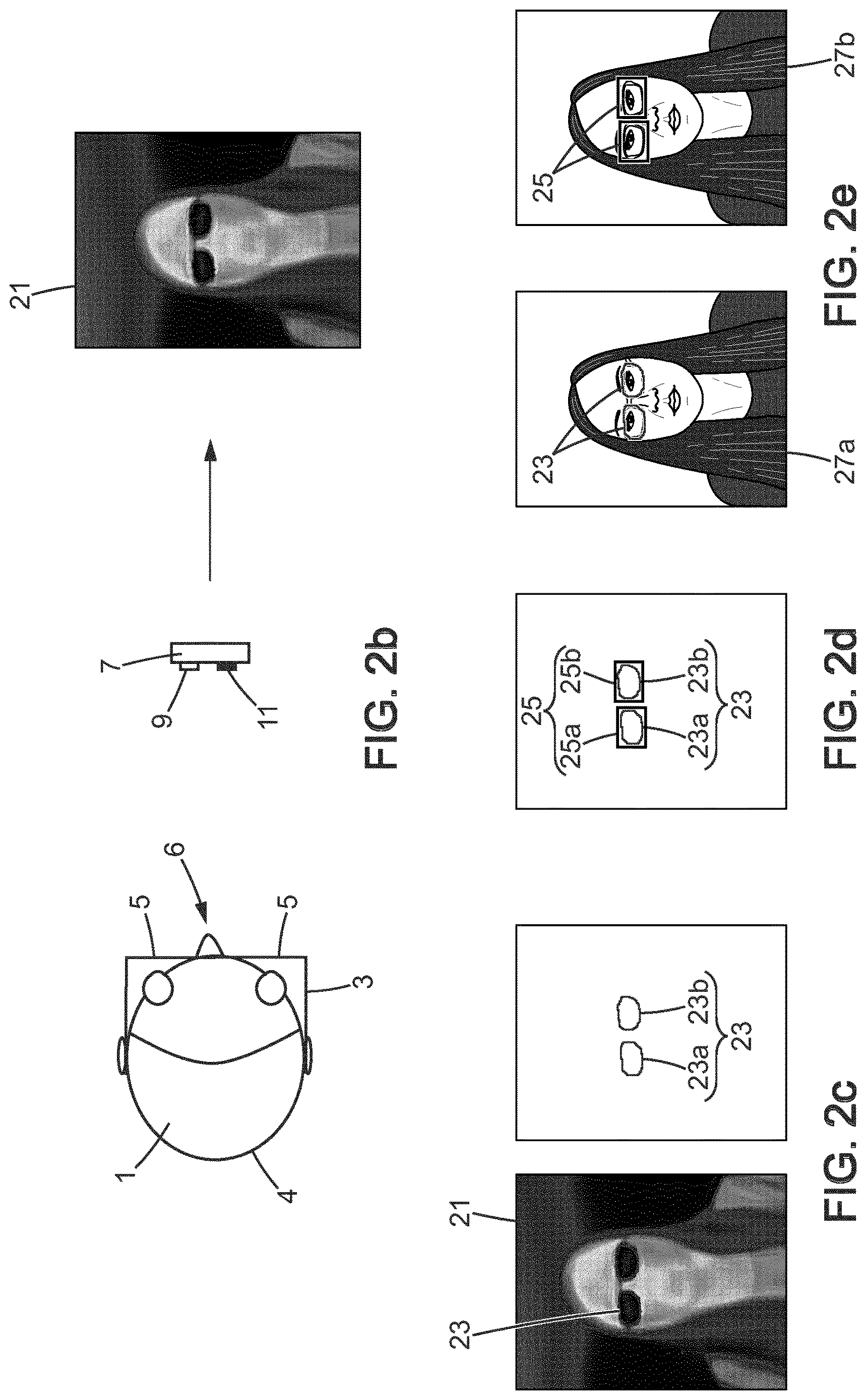 Patent US12619107 Figure 2 – Photography and thermography combining method of obtaining a fitting parameter to fit an ophthalmic lens into a spectacle frame