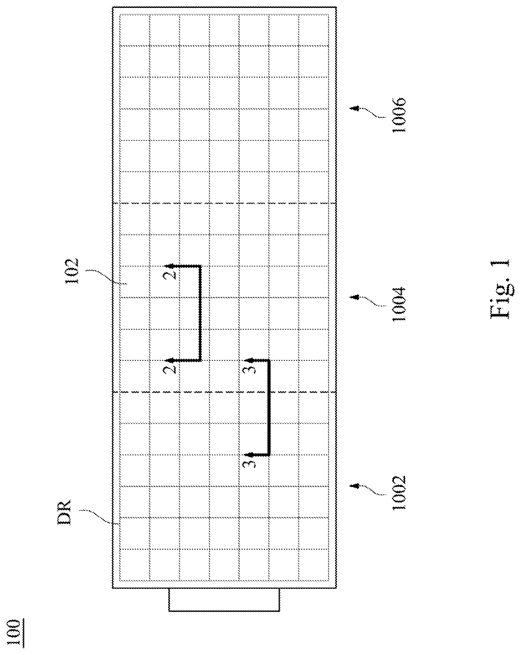 Patent US12619119 Figure 1 – Color electrophoretic display