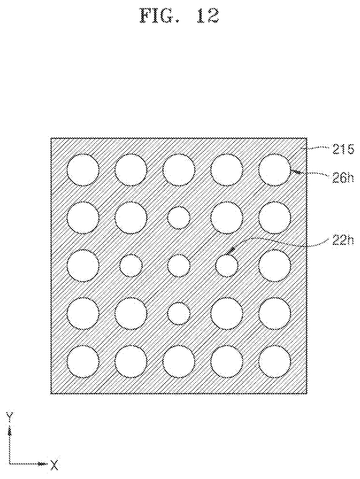 Patent US12619122 Figure 12 – Spatial light modulators, methods of operating and manufacturing the same, and apparatus including spatial light modulator