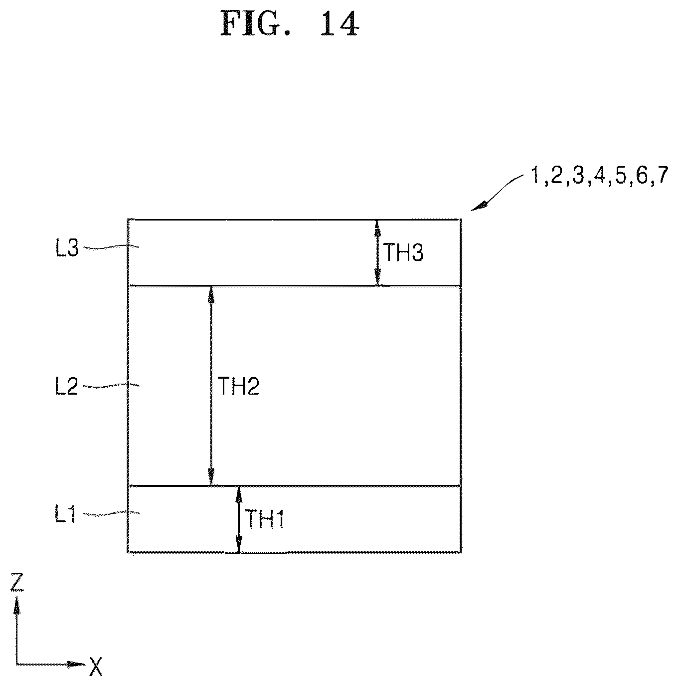 Patent US12619122 Figure 14 – Spatial light modulators, methods of operating and manufacturing the same, and apparatus including spatial light modulator