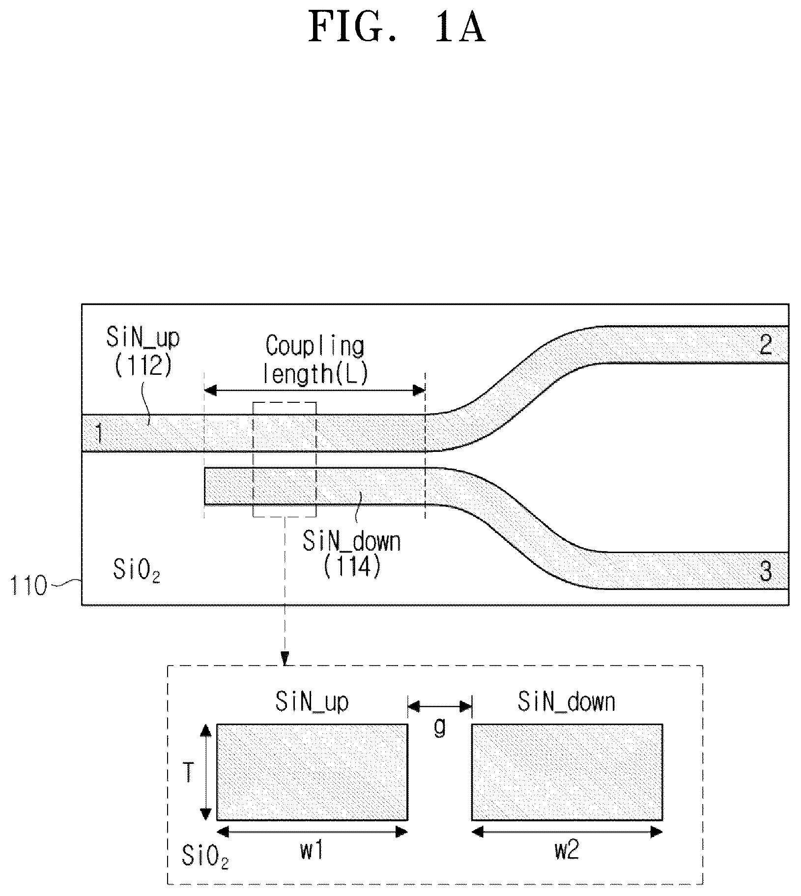 Patent US12619124 Figure 1 – Device for switching optical signal