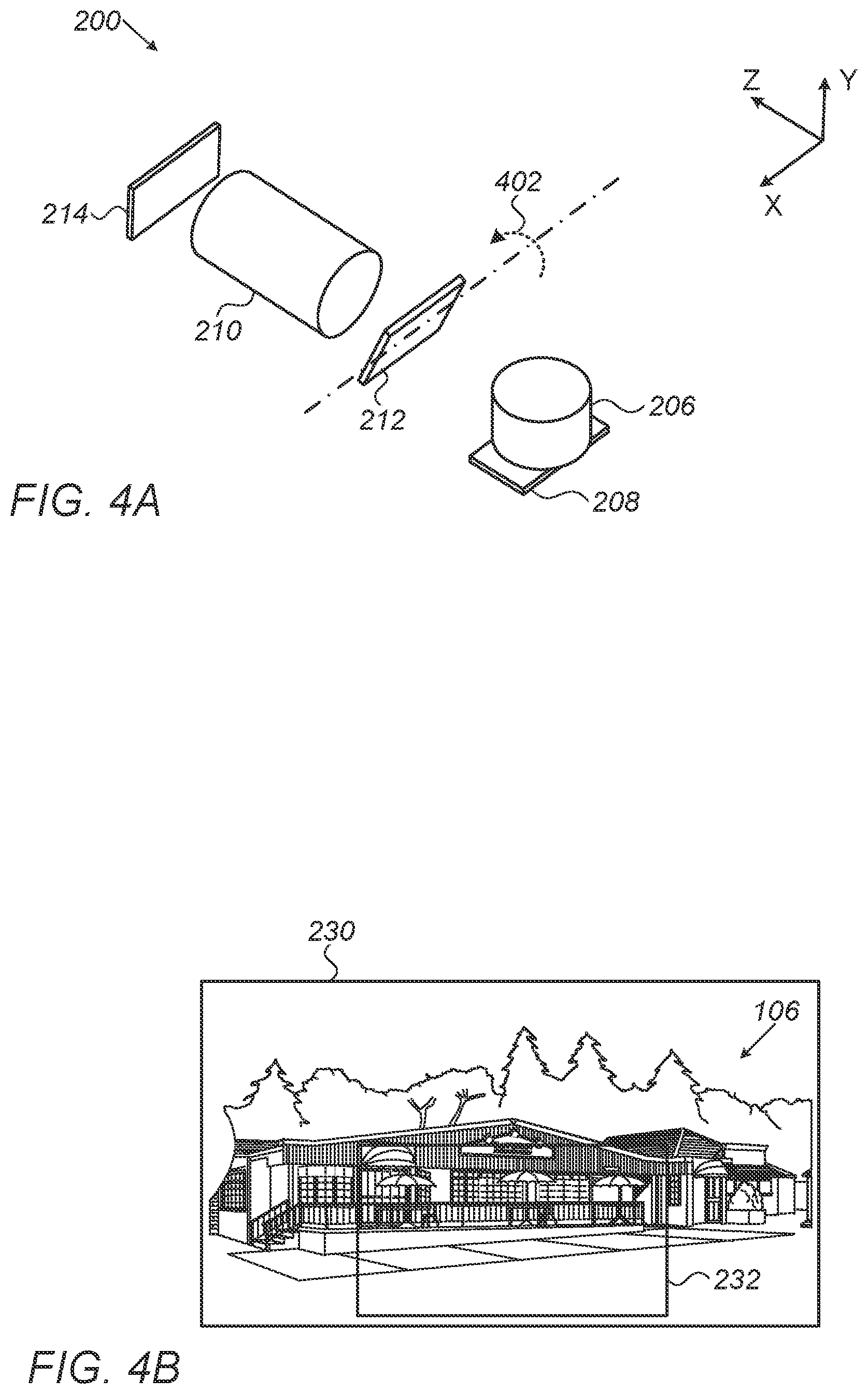 Patent US12619126 Figure 4 – Dual-aperture zoom digital camera with automatic adjustable tele field of view